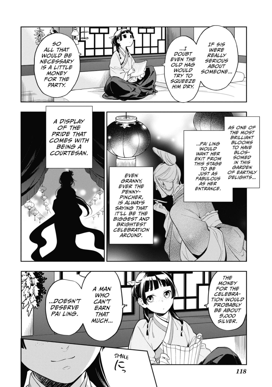 Kusuriya no Hitorigoto Chap 35 - Next Chap 36