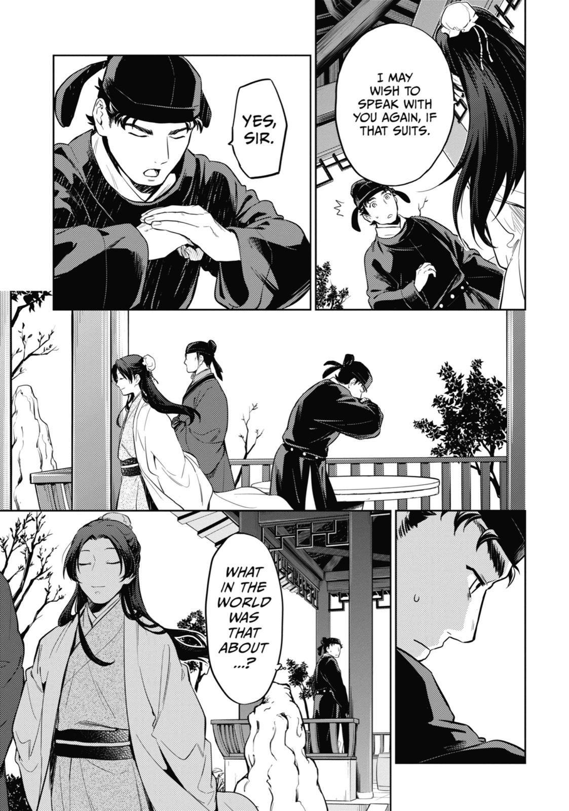 Kusuriya no Hitorigoto Chap 35 - Next Chap 36