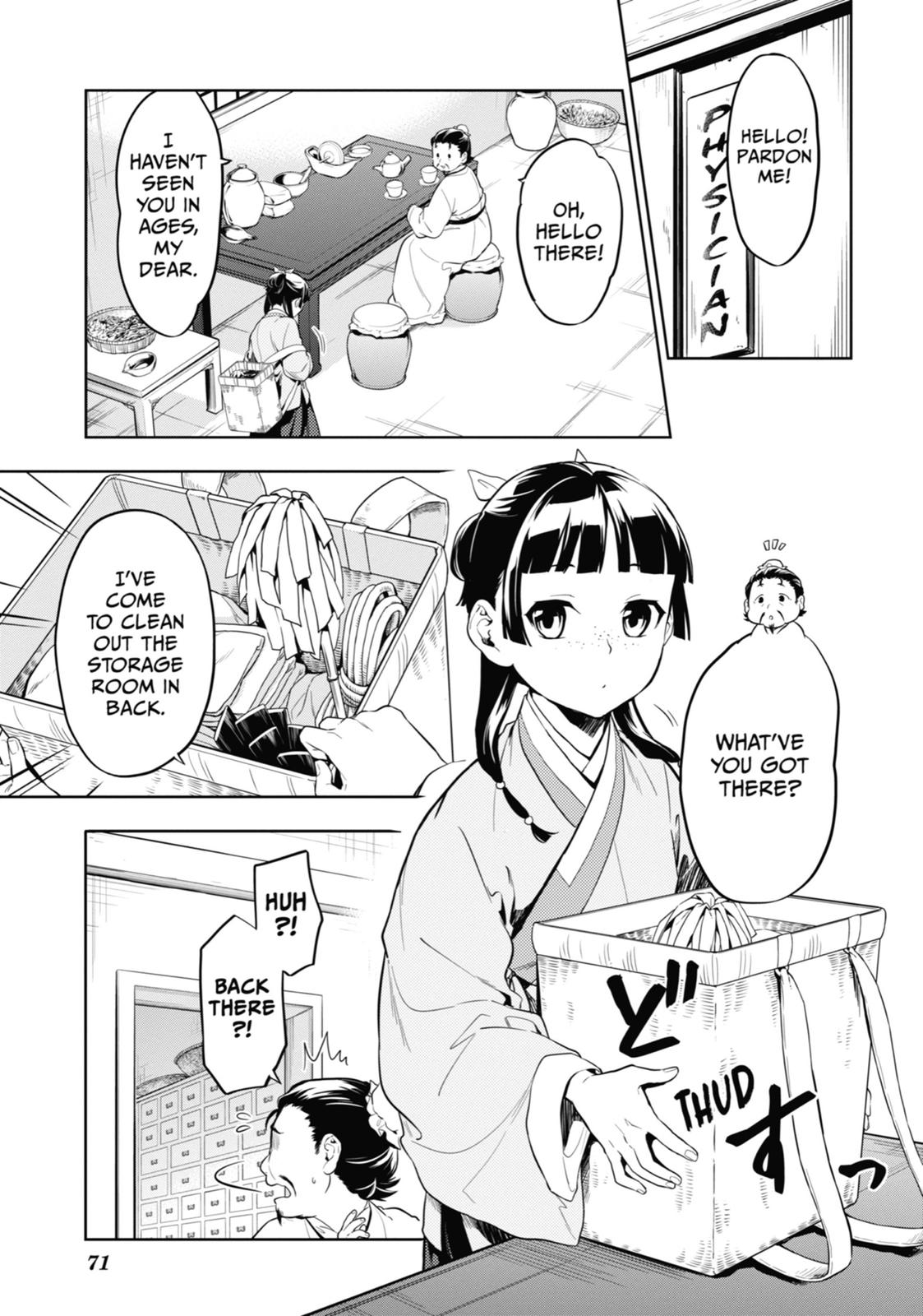 Kusuriya no Hitorigoto Chap 35 - Next Chap 36