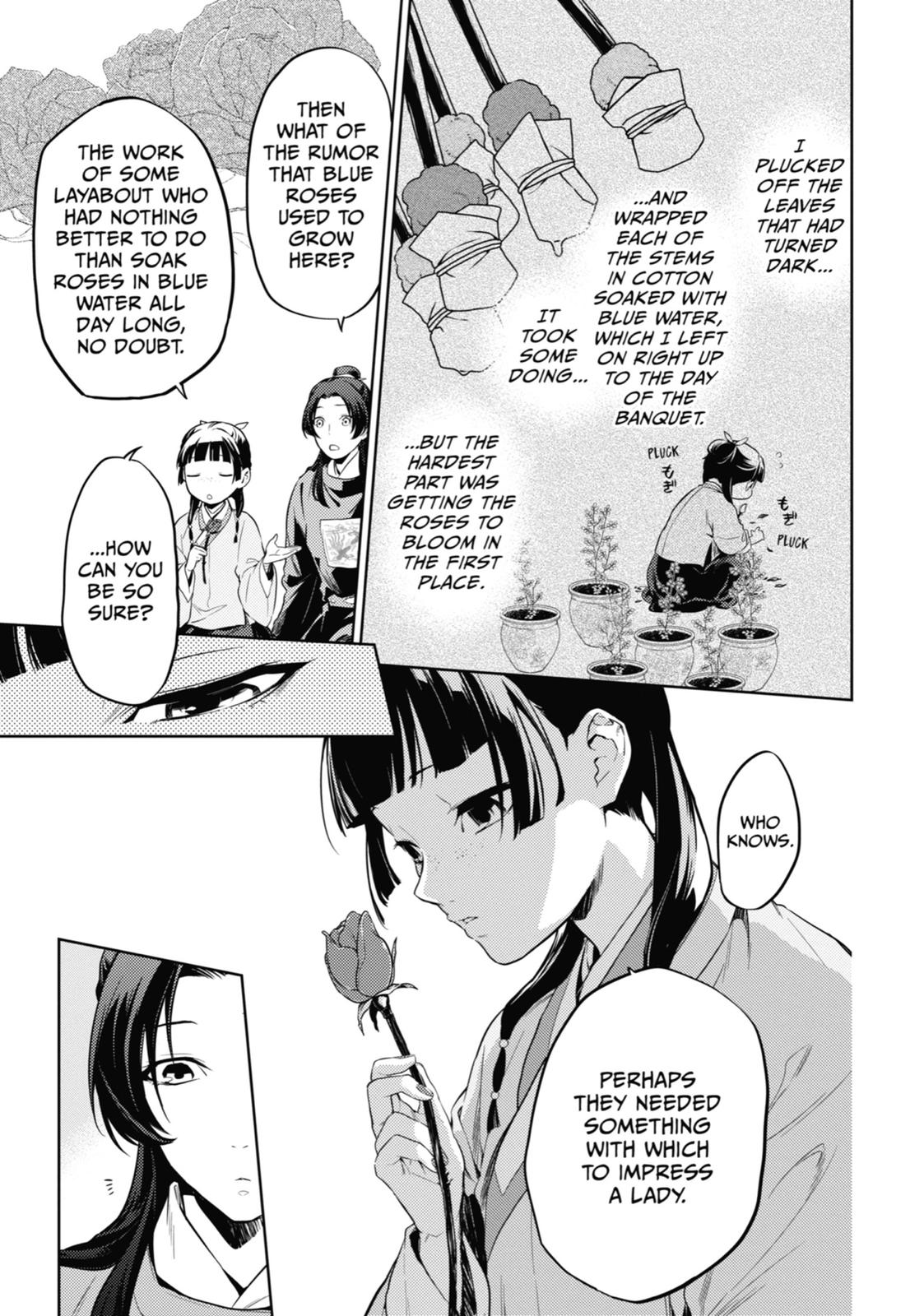 Kusuriya no Hitorigoto Chap 36 - Next Chap 37