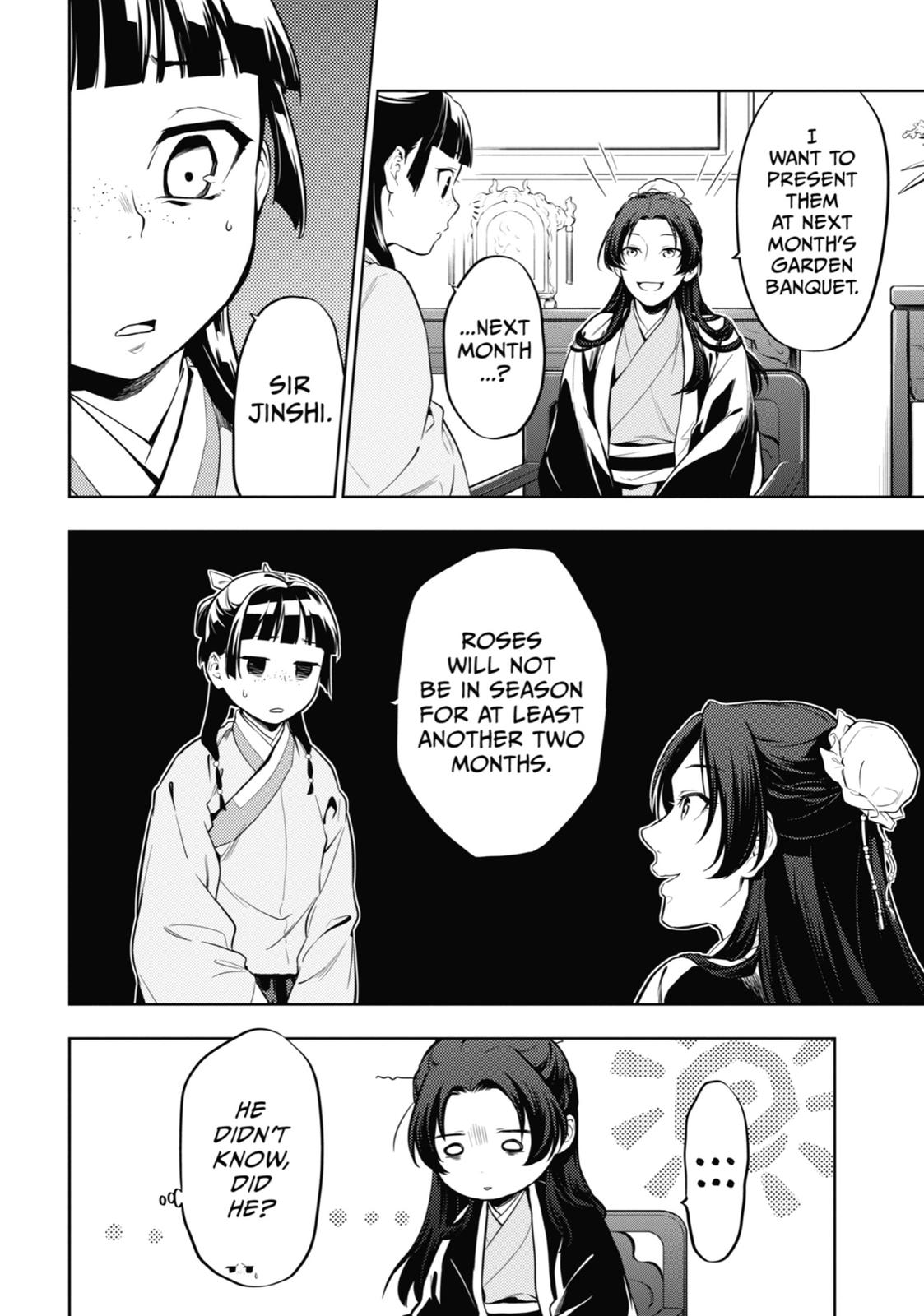 Kusuriya no Hitorigoto Chap 36 - Next Chap 37