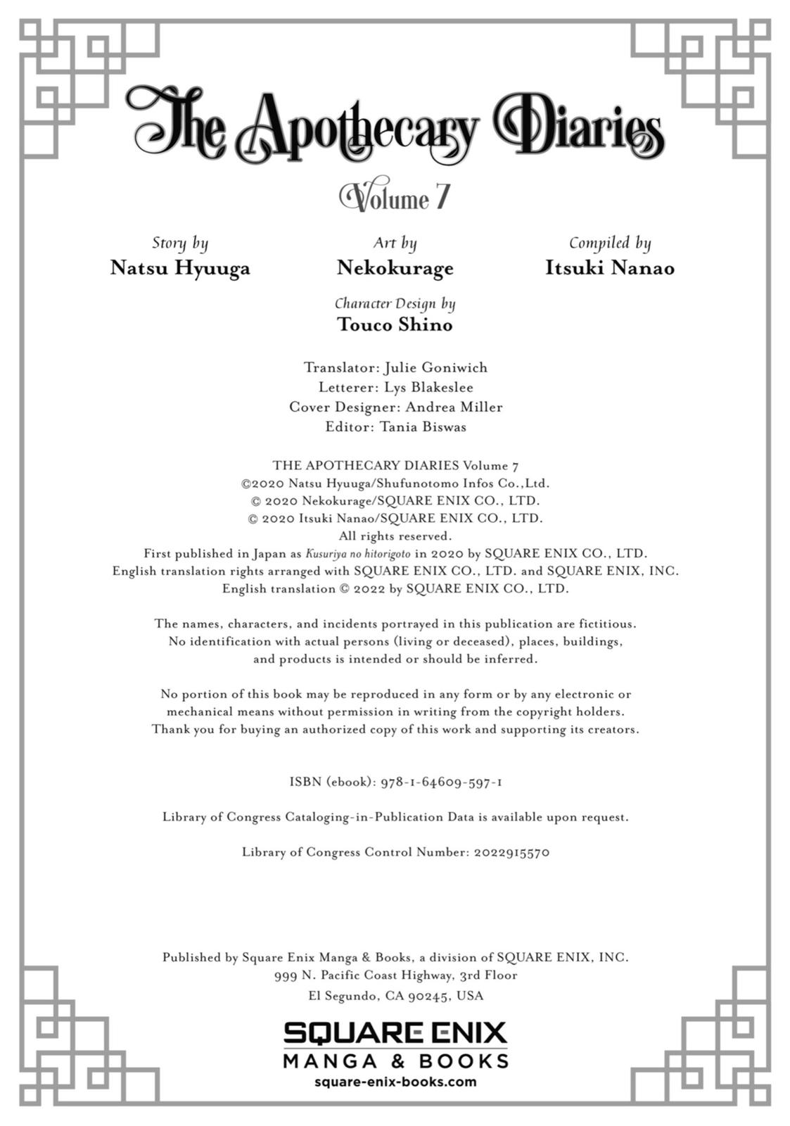 Kusuriya no Hitorigoto Chap 36 - Next Chap 37