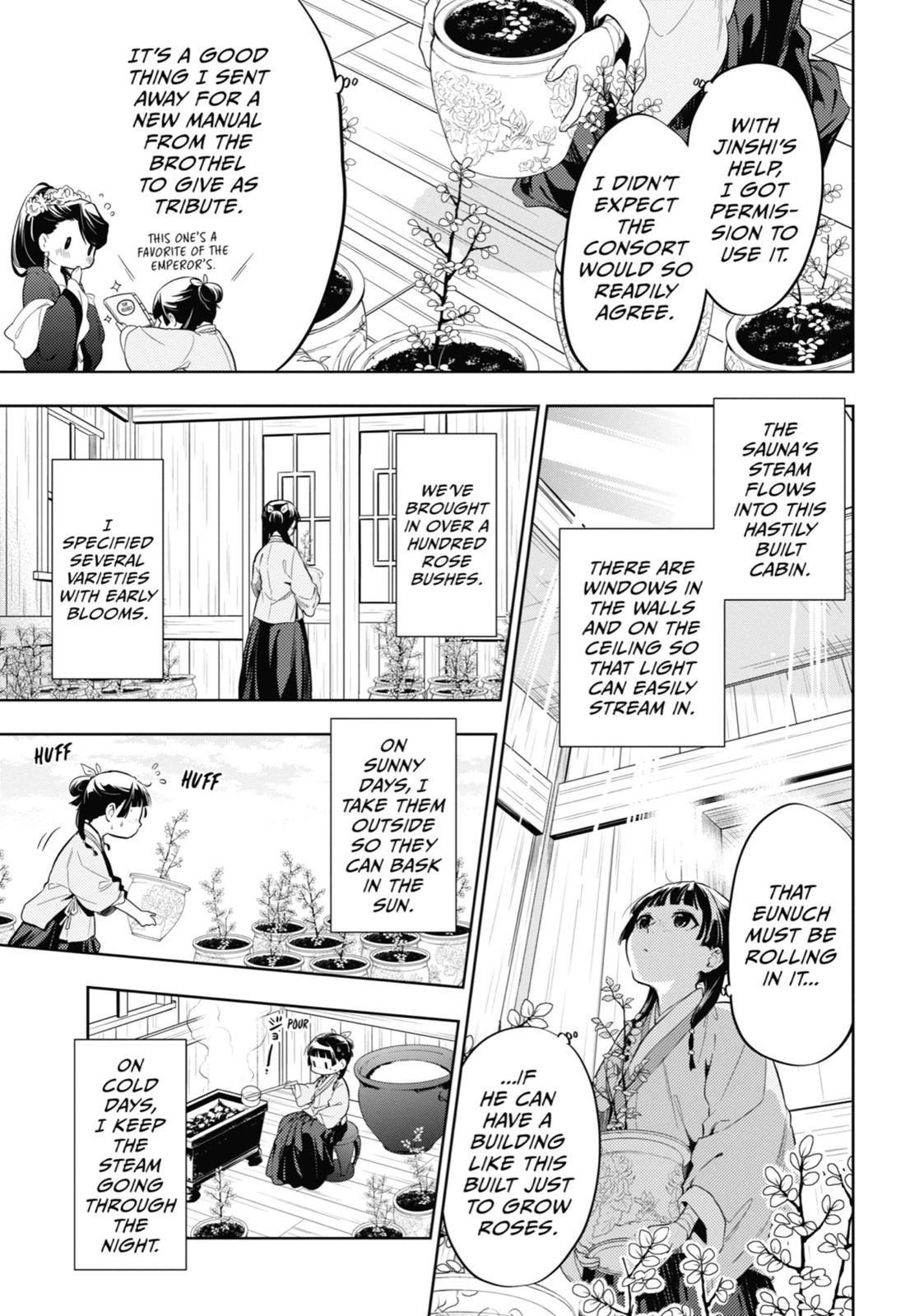 Kusuriya no Hitorigoto Chap 36 - Next Chap 37