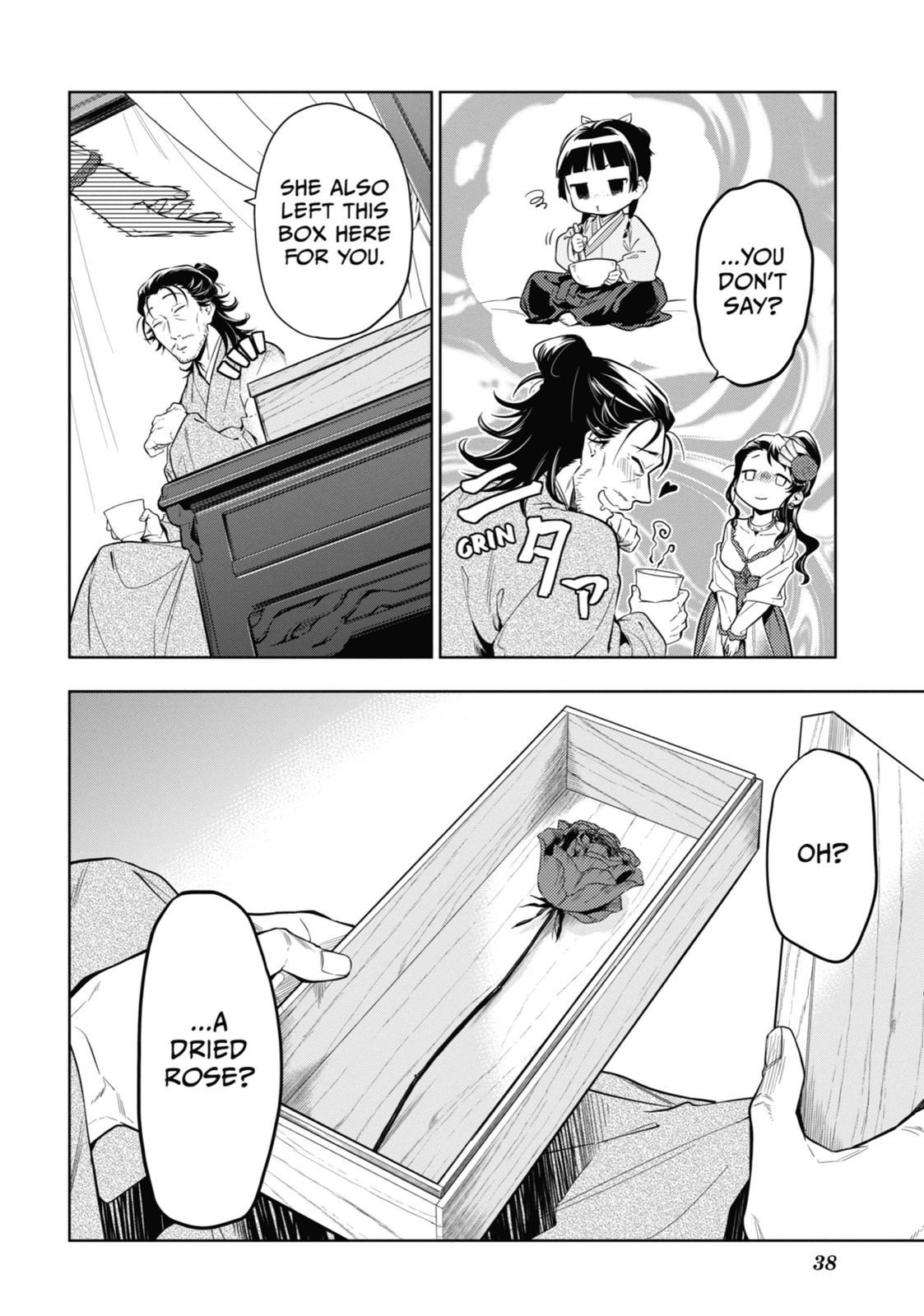 Kusuriya no Hitorigoto Chap 38 - Next Chap 39