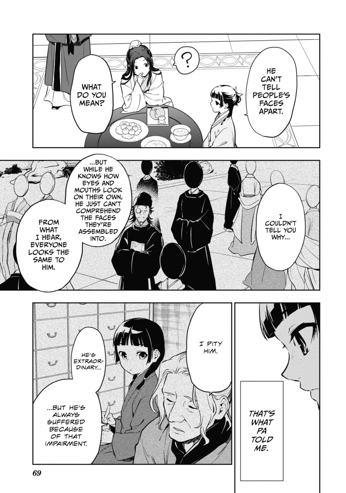 Kusuriya no Hitorigoto Chap 39 - Next Chap 40