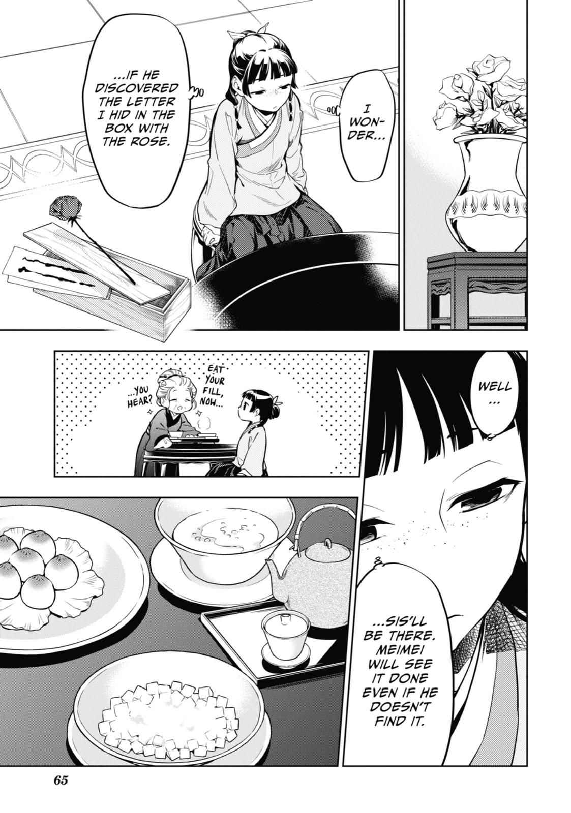 Kusuriya no Hitorigoto Chap 39 - Next Chap 40