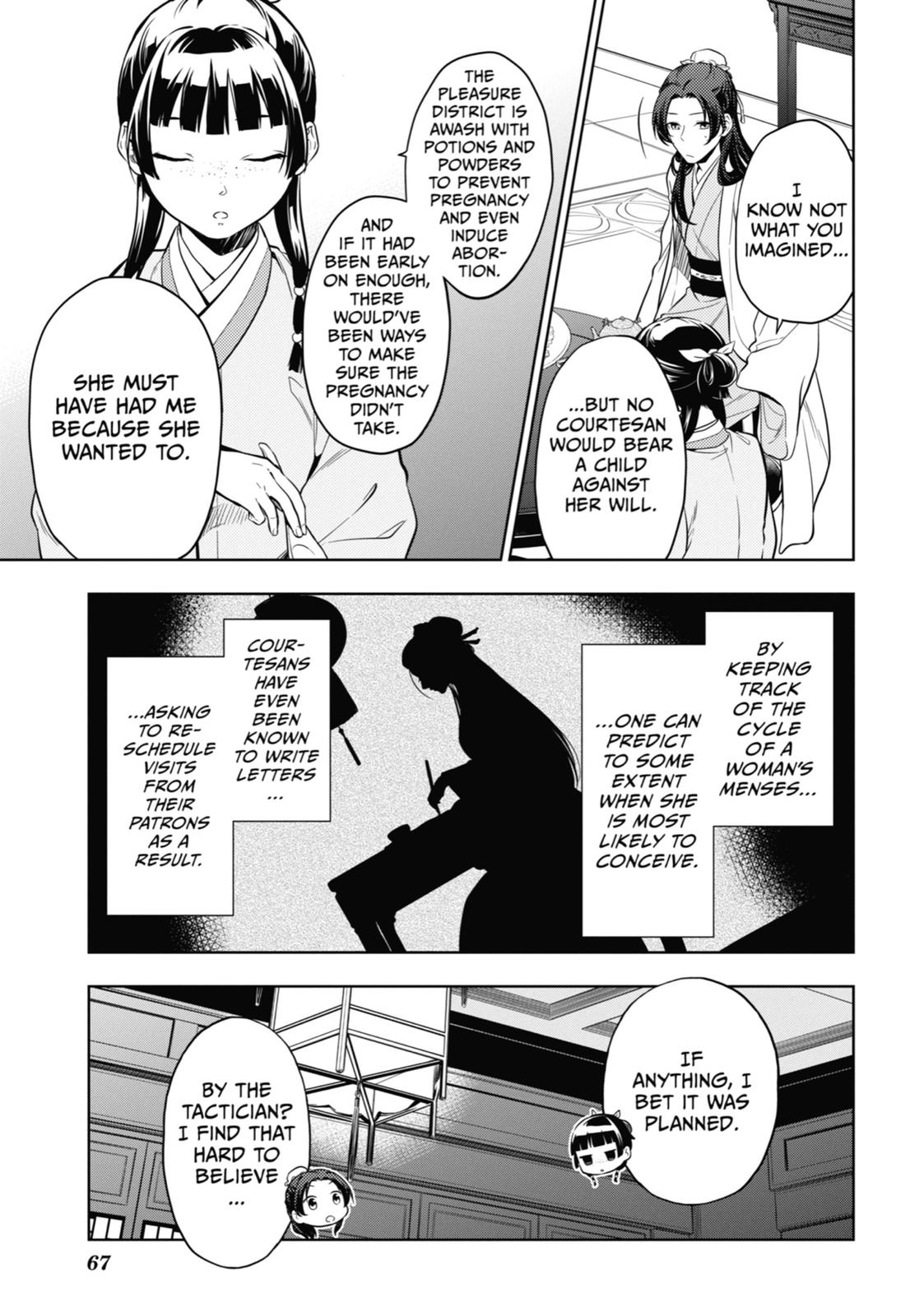 Kusuriya no Hitorigoto Chap 39 - Next Chap 40