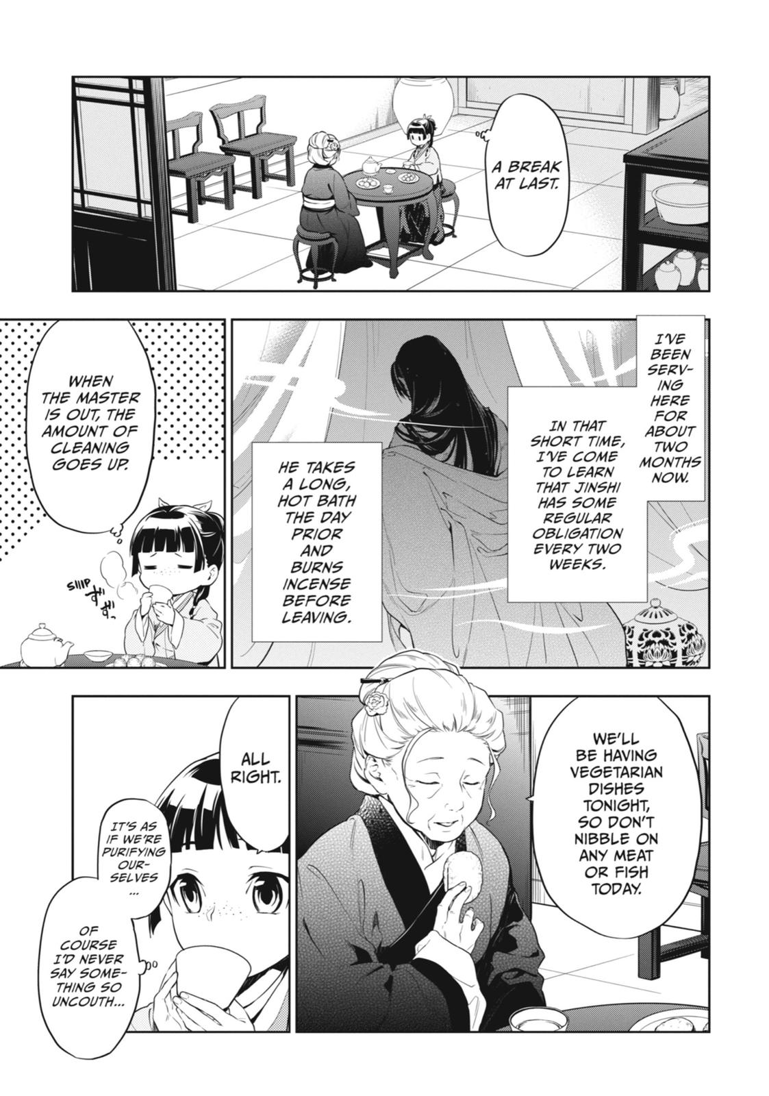 Kusuriya no Hitorigoto Chap 30 - Next Chap 31