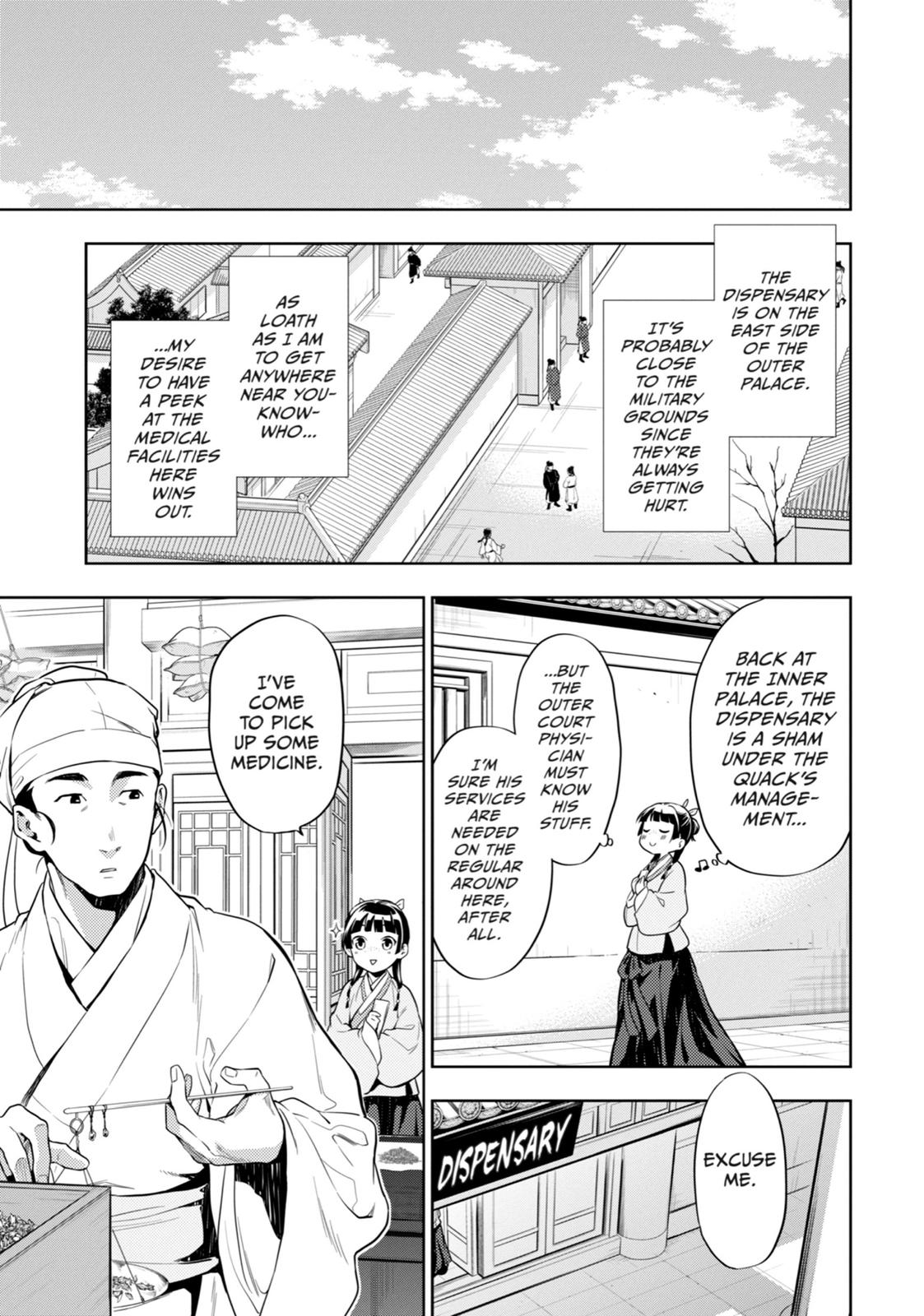 Kusuriya no Hitorigoto Chap 30 - Next Chap 31