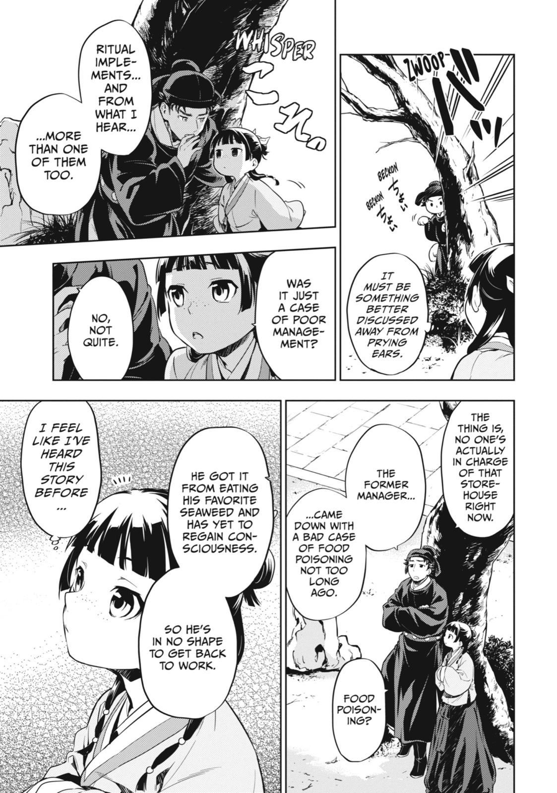 Kusuriya no Hitorigoto Chap 31 - Next Chap 32
