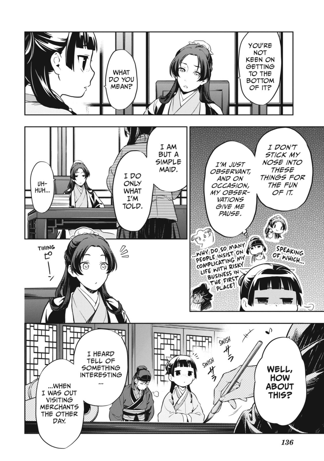 Kusuriya no Hitorigoto Chap 31 - Next Chap 32