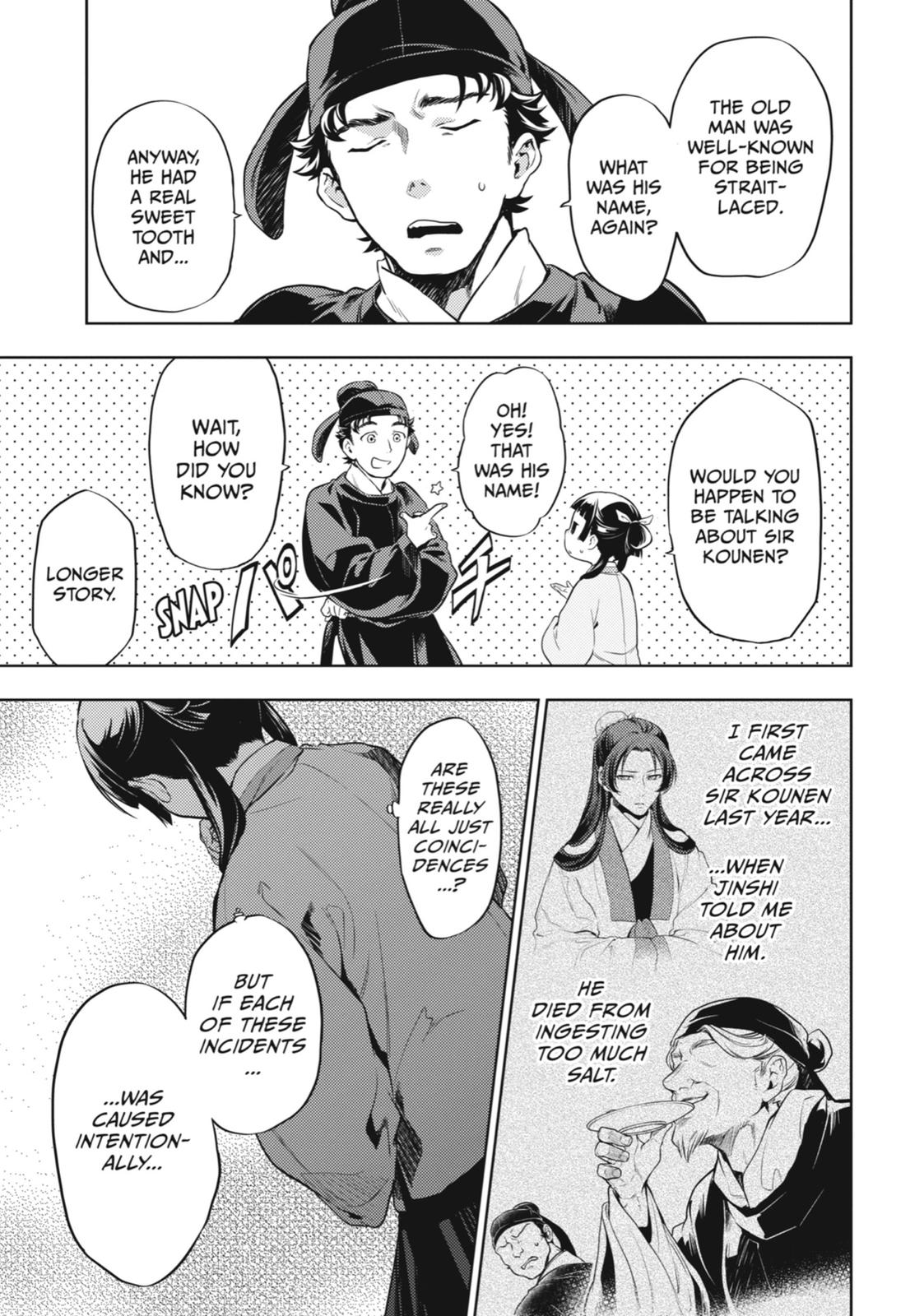 Kusuriya no Hitorigoto Chap 31 - Next Chap 32