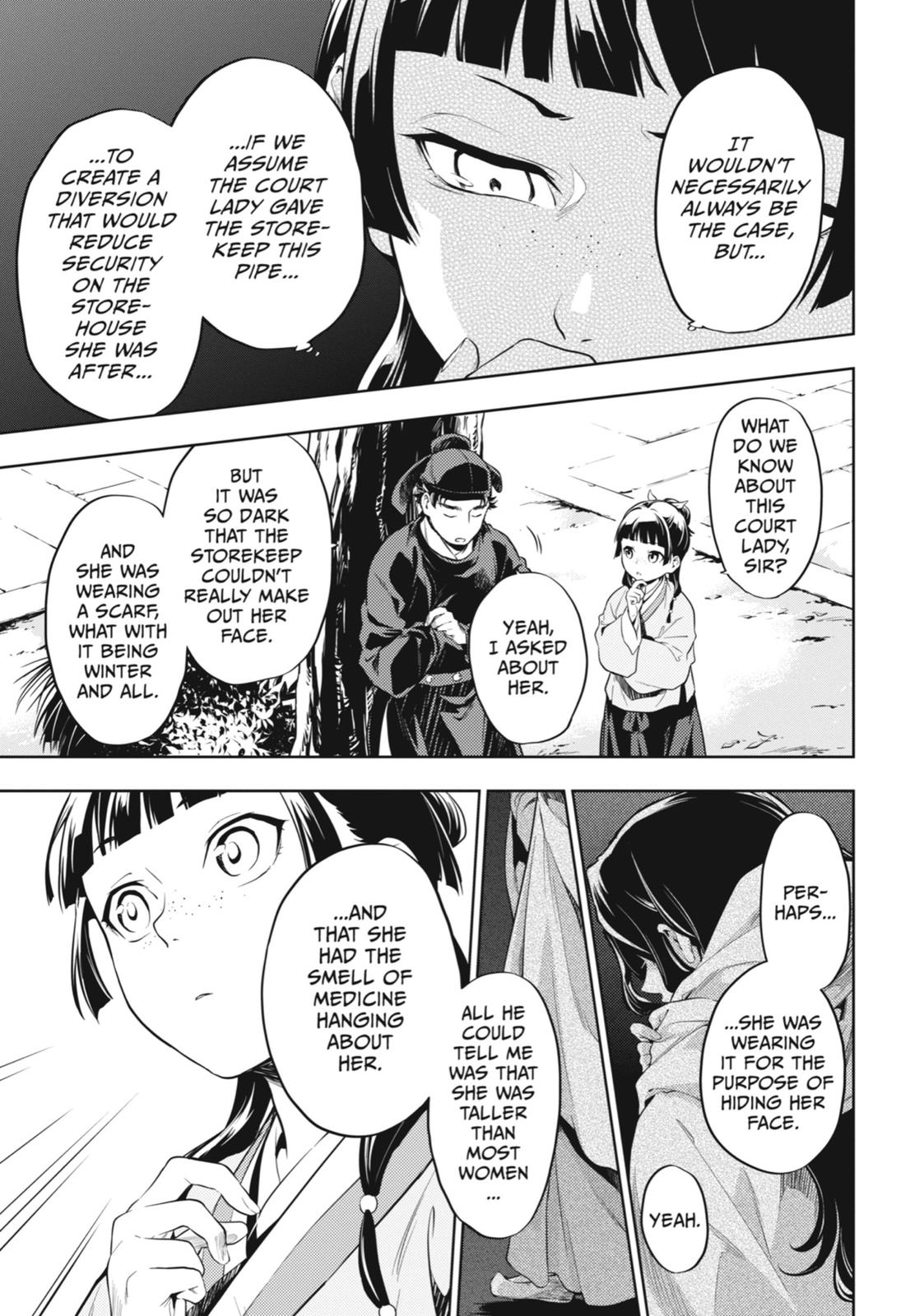 Kusuriya no Hitorigoto Chap 31 - Next Chap 32