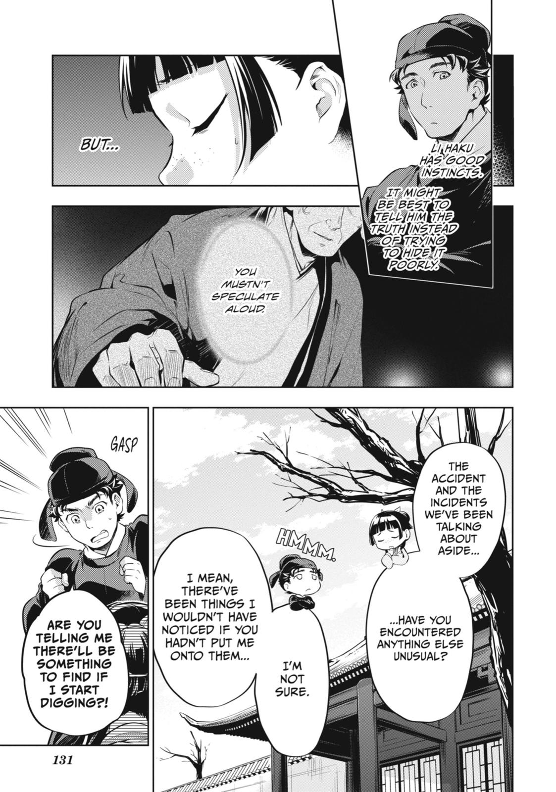 Kusuriya no Hitorigoto Chap 31 - Next Chap 32
