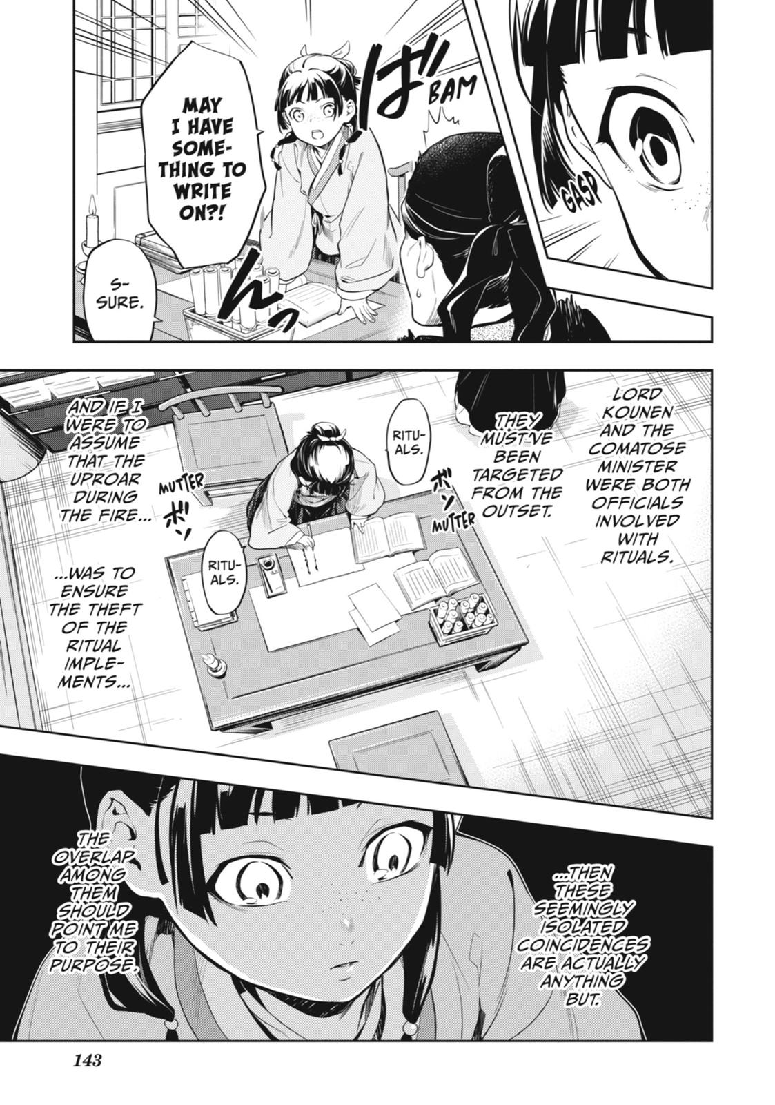 Kusuriya no Hitorigoto Chap 32 - Next Chap 33