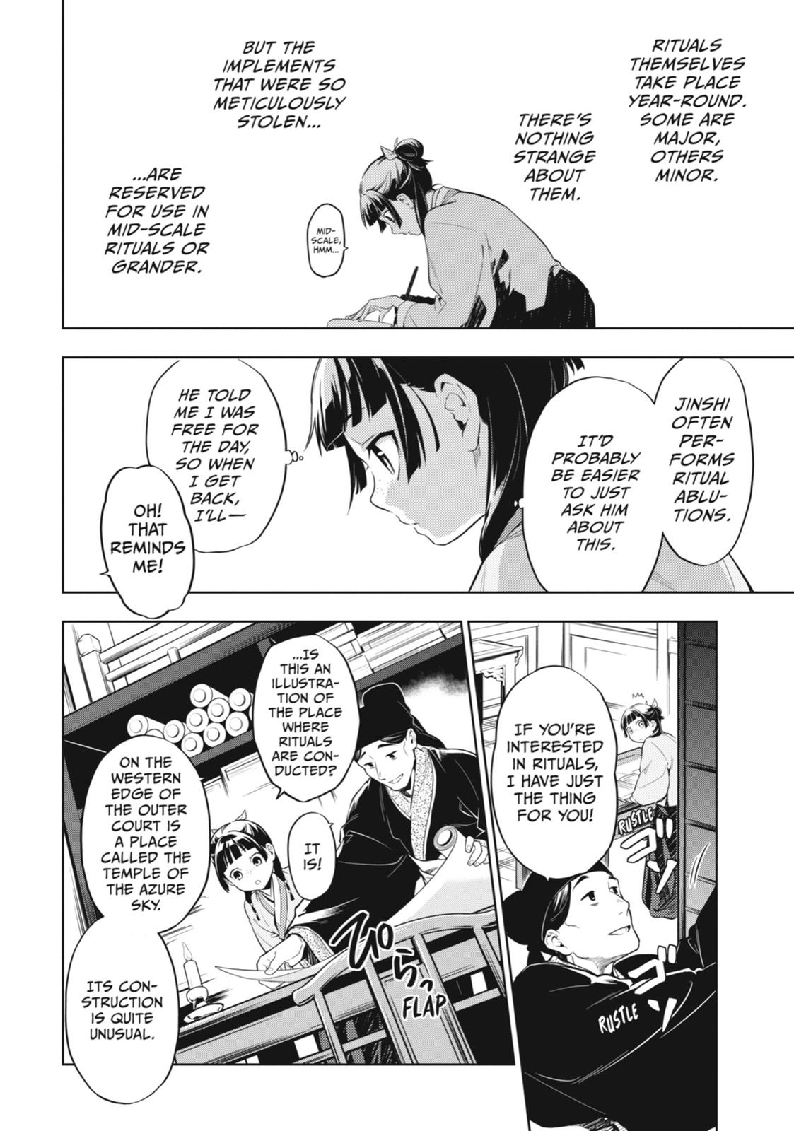 Kusuriya no Hitorigoto Chap 32 - Next Chap 33