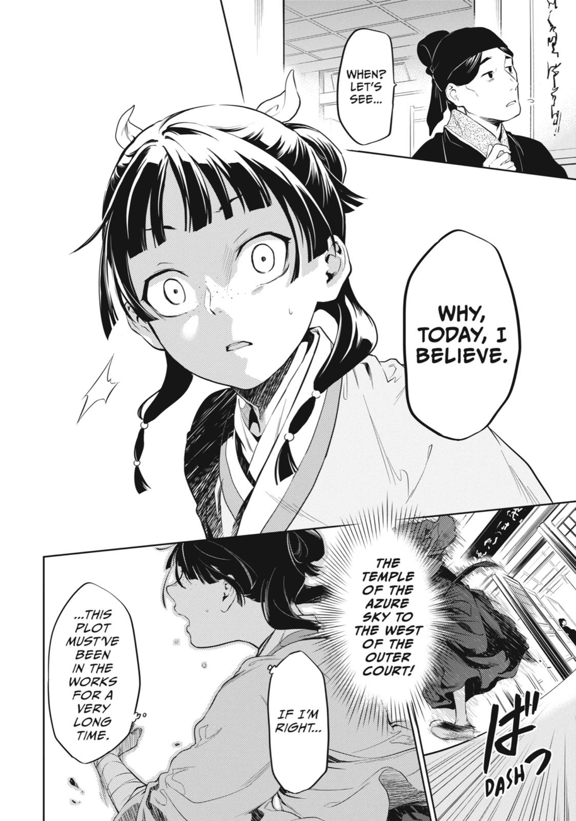 Kusuriya no Hitorigoto Chap 32 - Next Chap 33