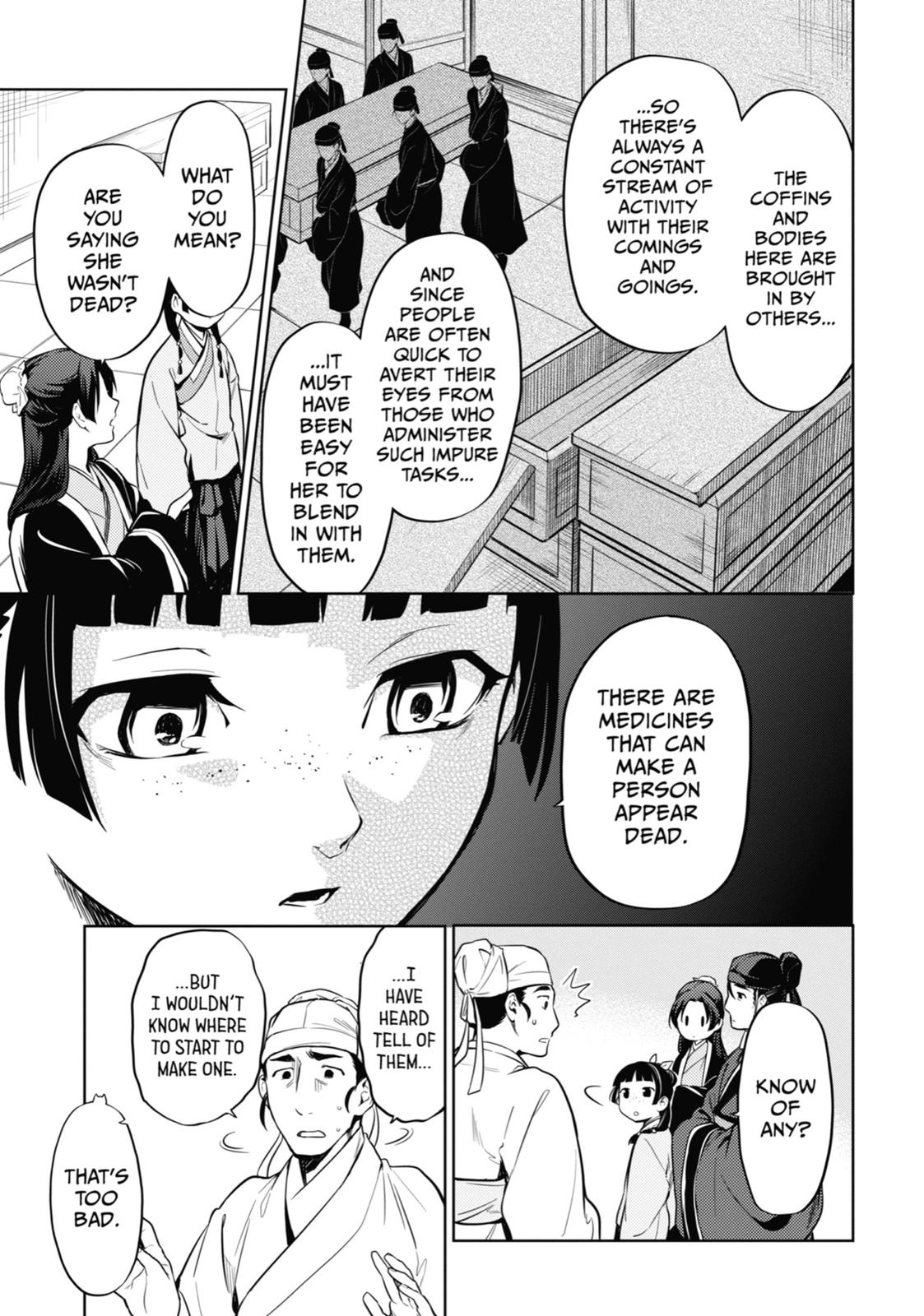 Kusuriya no Hitorigoto Chap 33 - Next Chap 34
