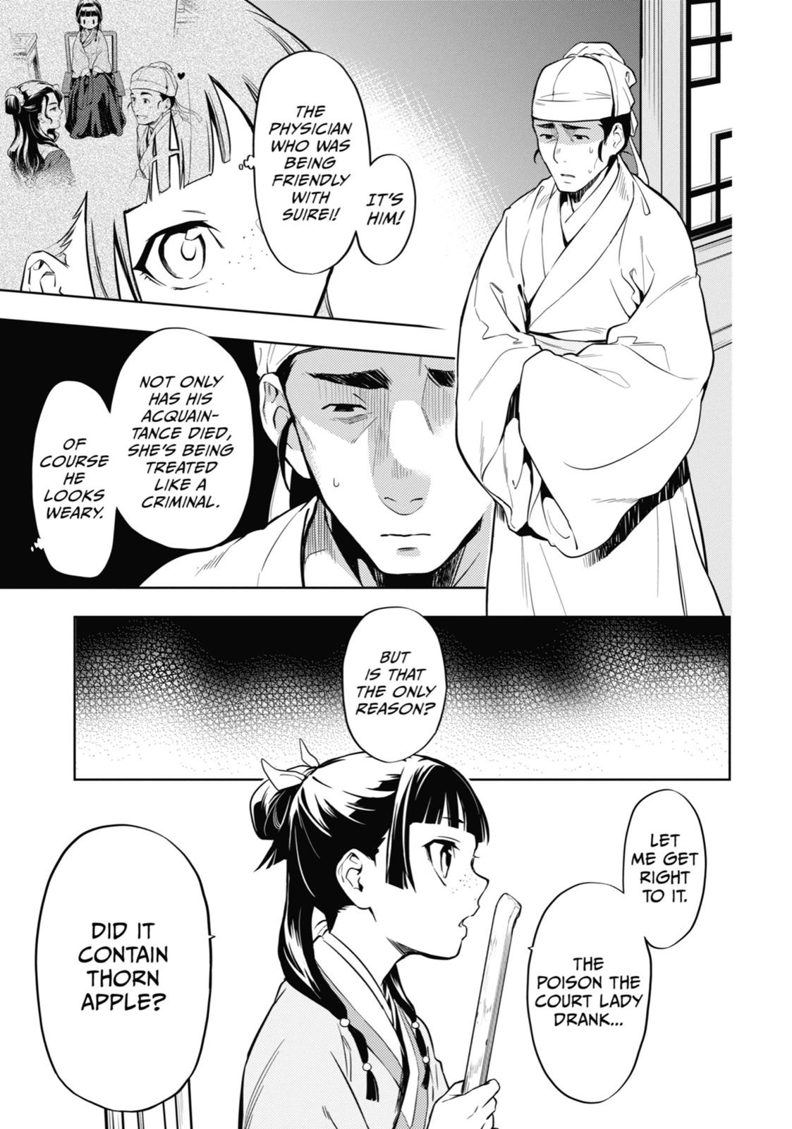 Kusuriya no Hitorigoto Chap 33 - Next Chap 34