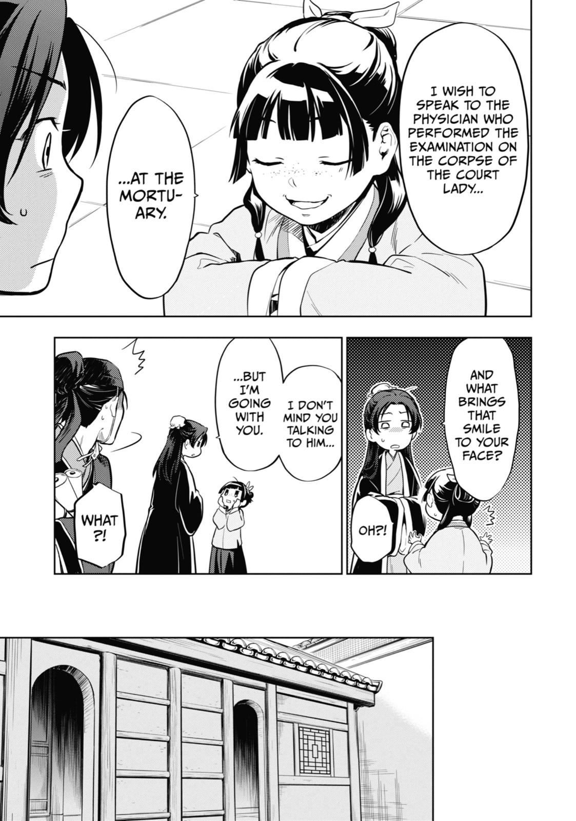 Kusuriya no Hitorigoto Chap 33 - Next Chap 34