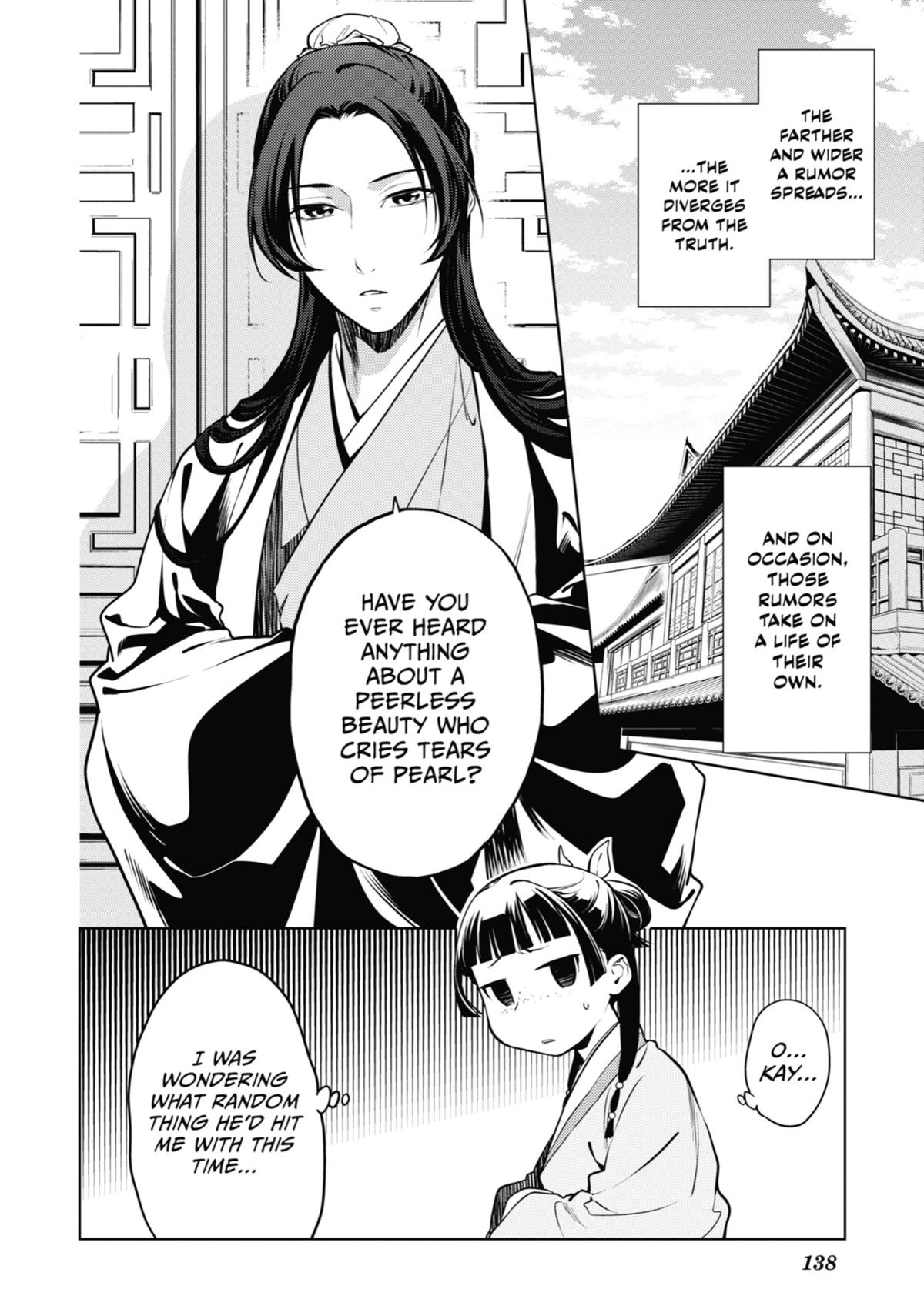 Kusuriya no Hitorigoto Chap 47 - Next Chap 48