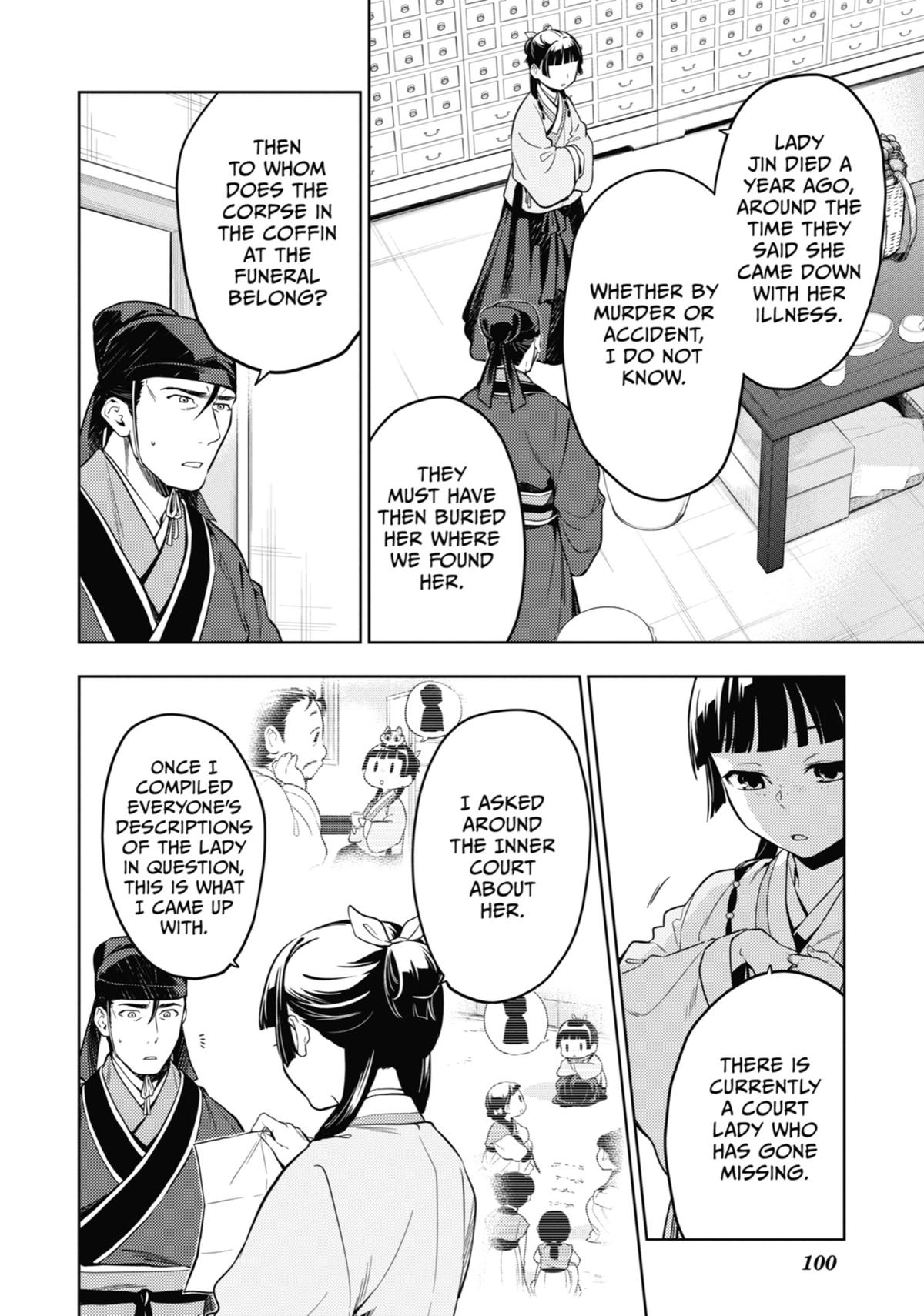 Kusuriya no Hitorigoto Chap 45 - Next Chap 46