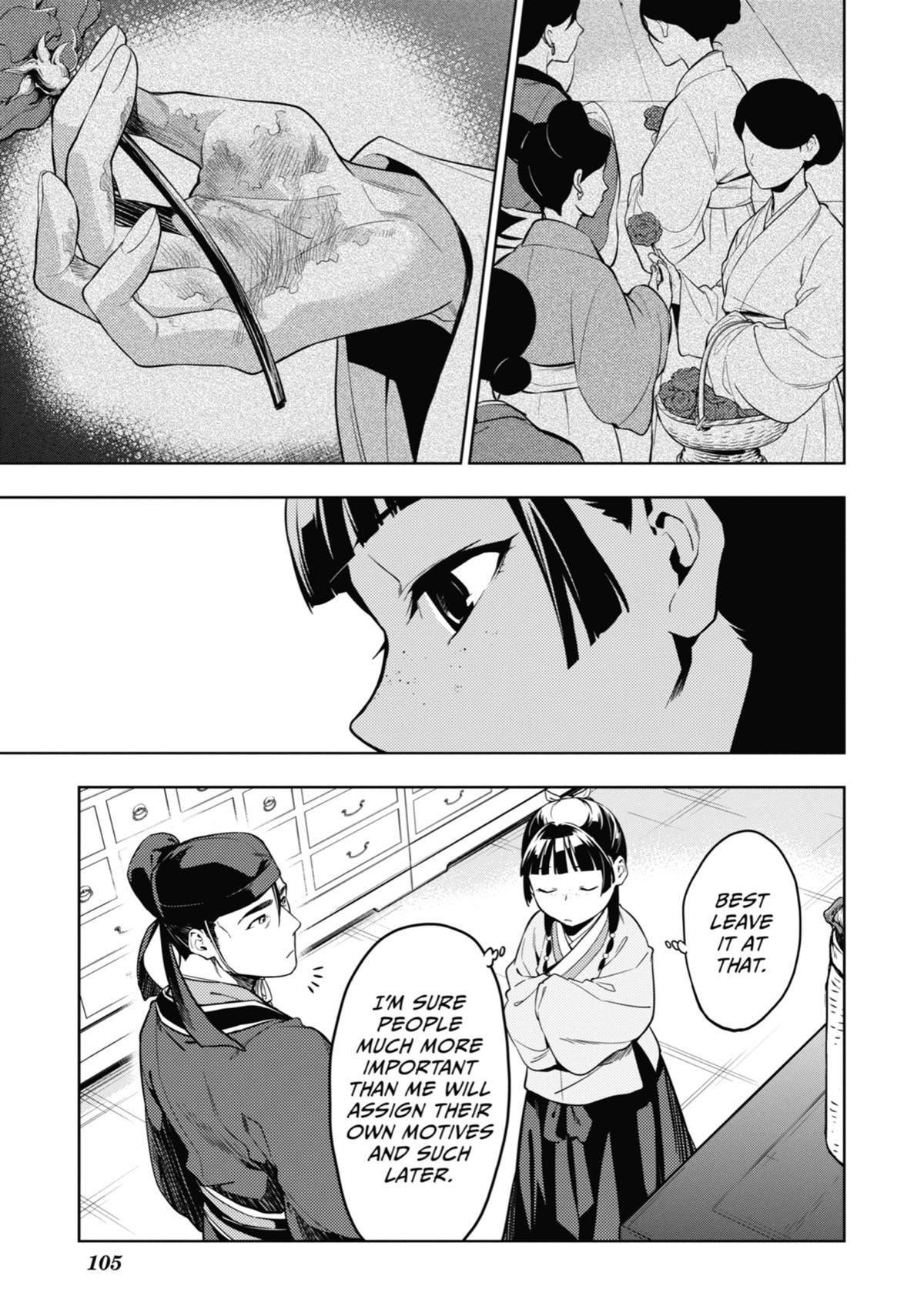 Kusuriya no Hitorigoto Chap 45 - Next Chap 46