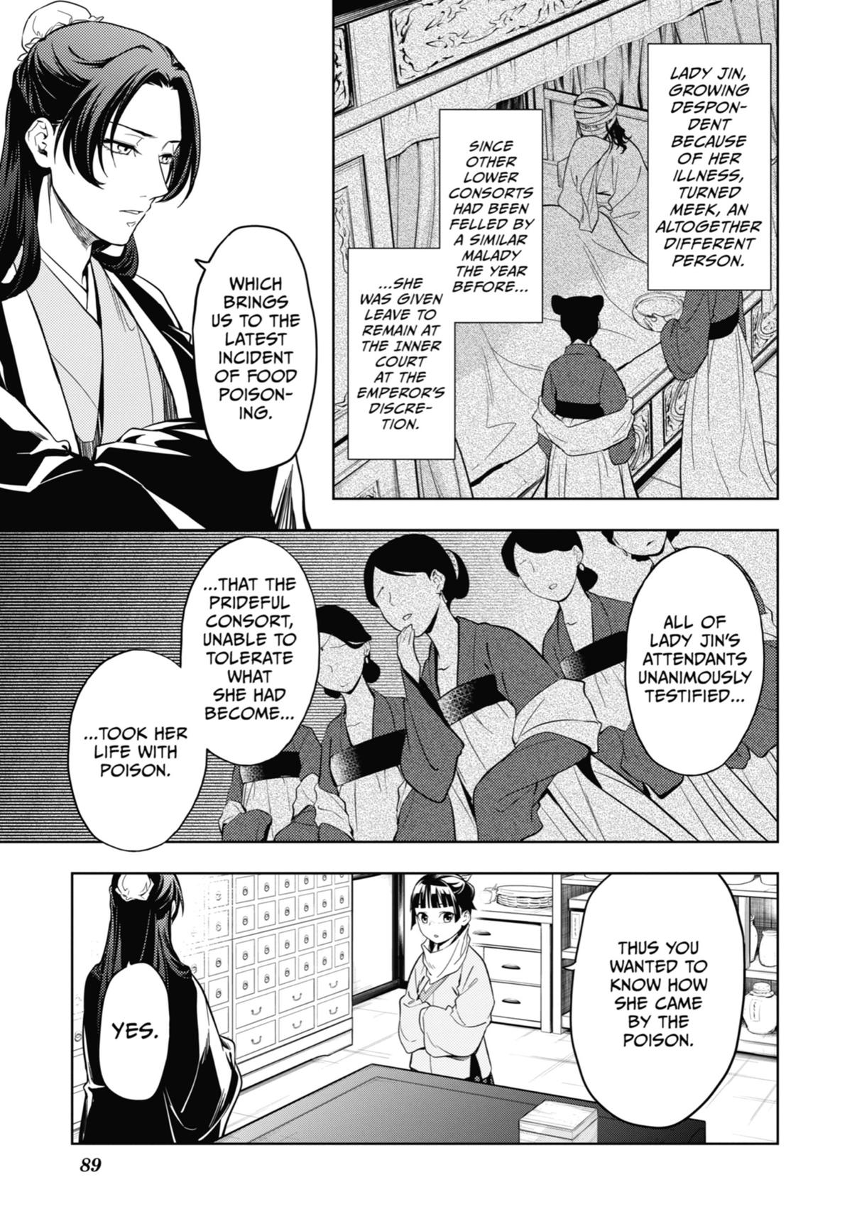 Kusuriya no Hitorigoto Chap 45 - Next Chap 46