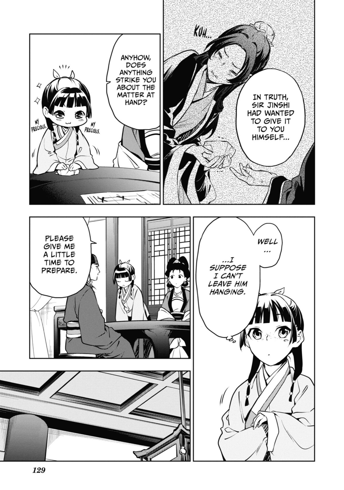 Kusuriya no Hitorigoto Chap 46 - Next Chap 47