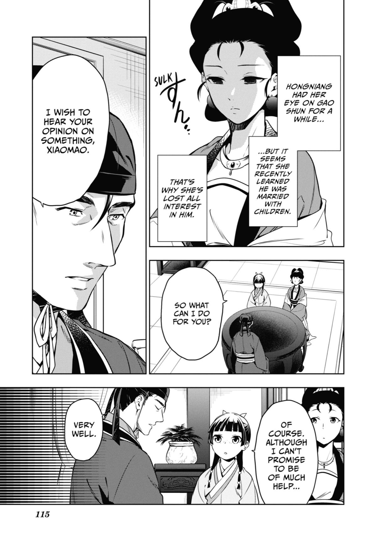 Kusuriya no Hitorigoto Chap 46 - Next Chap 47