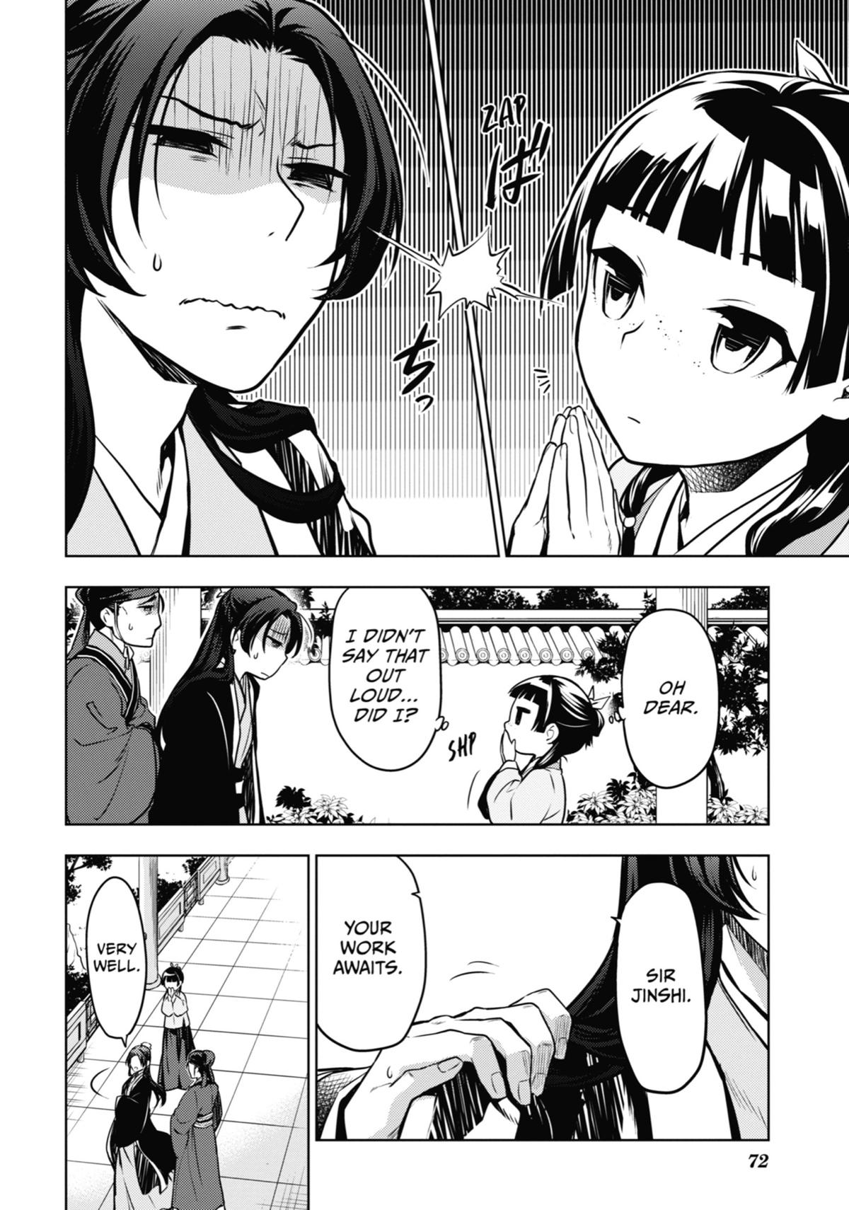Kusuriya no Hitorigoto Chap 49 - Next Chap 50