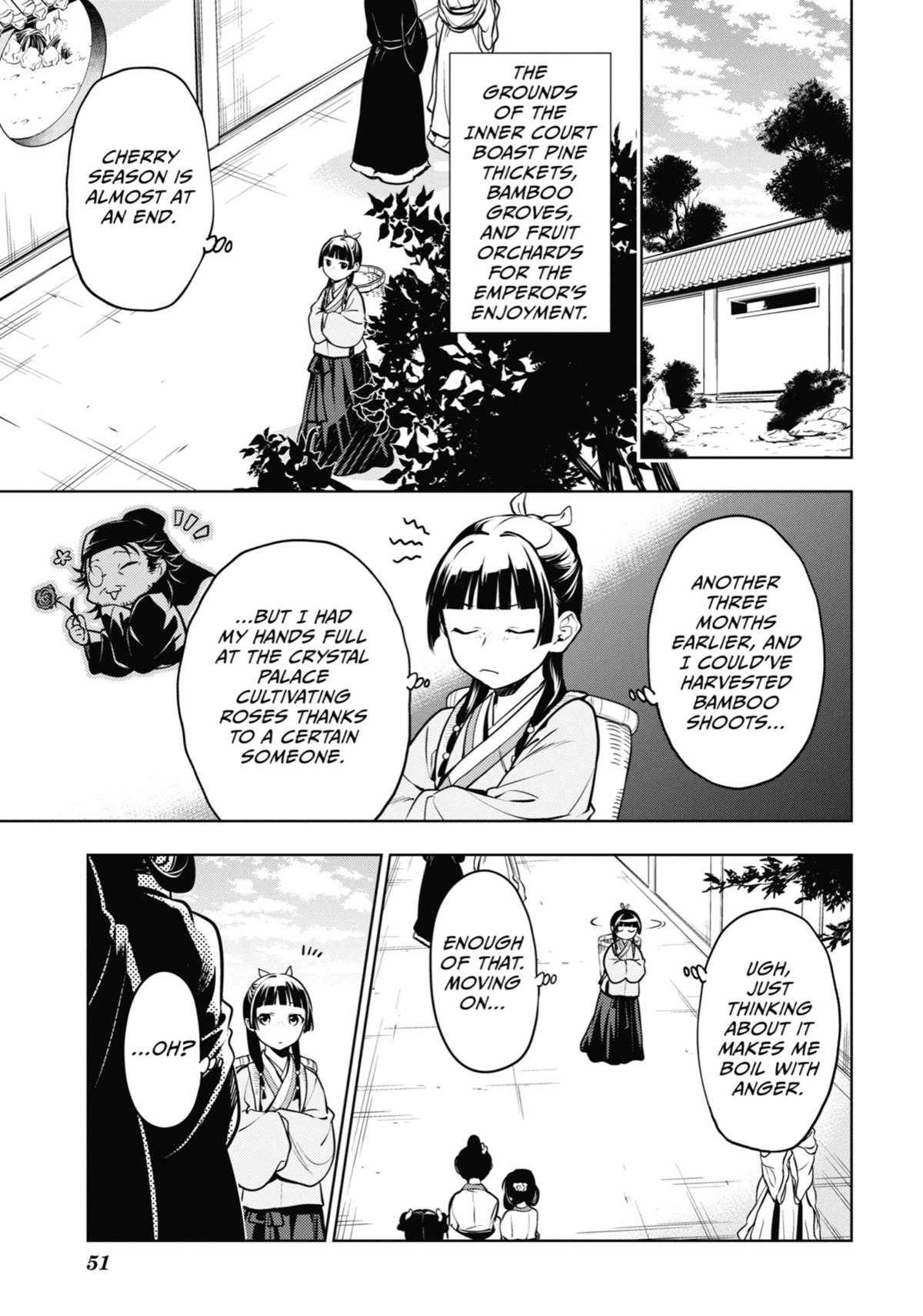 Kusuriya no Hitorigoto Chap 49 - Next Chap 50