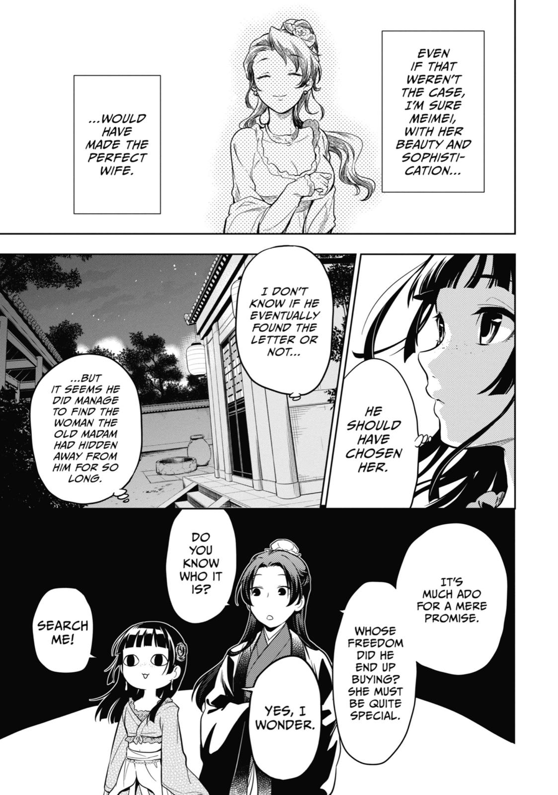 Kusuriya no Hitorigoto Chap 40 - Next Chap 41