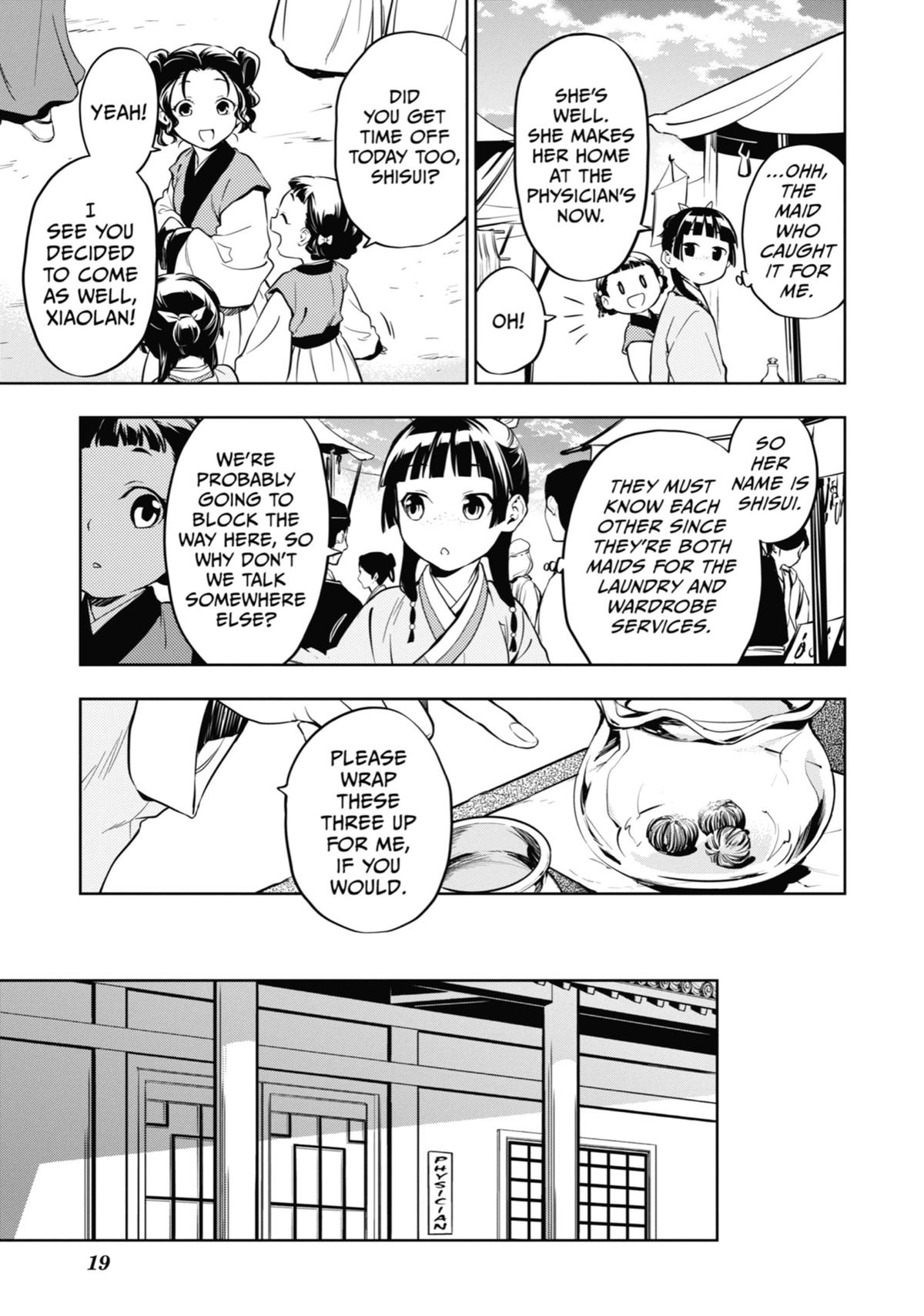 Kusuriya no Hitorigoto Chap 43 - Next Chap 44