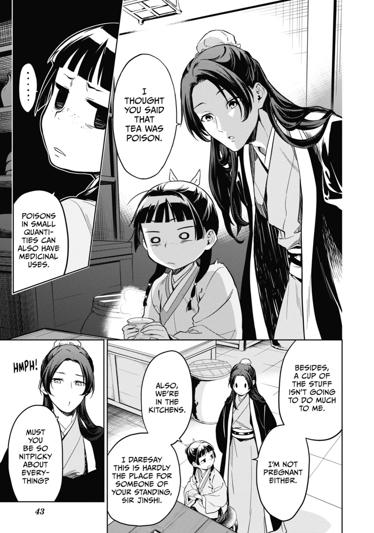 Kusuriya no Hitorigoto Chap 43 - Next Chap 44
