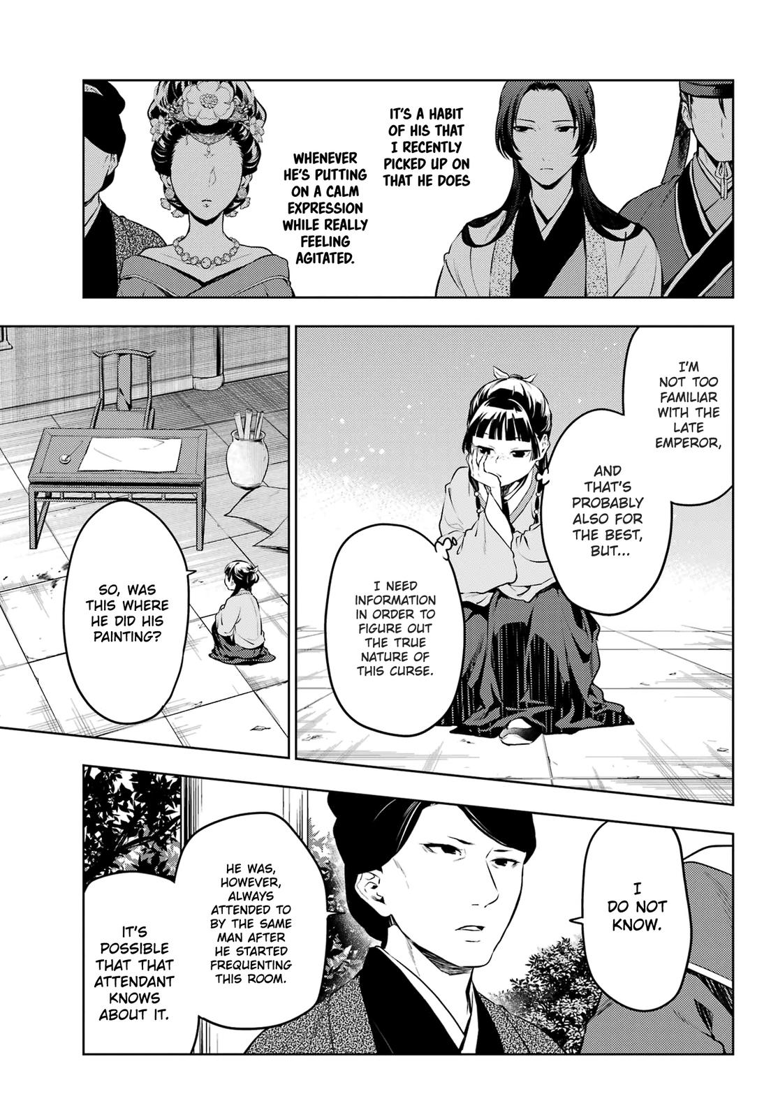 Kusuriya no Hitorigoto Chap 57 - Next Chap 58