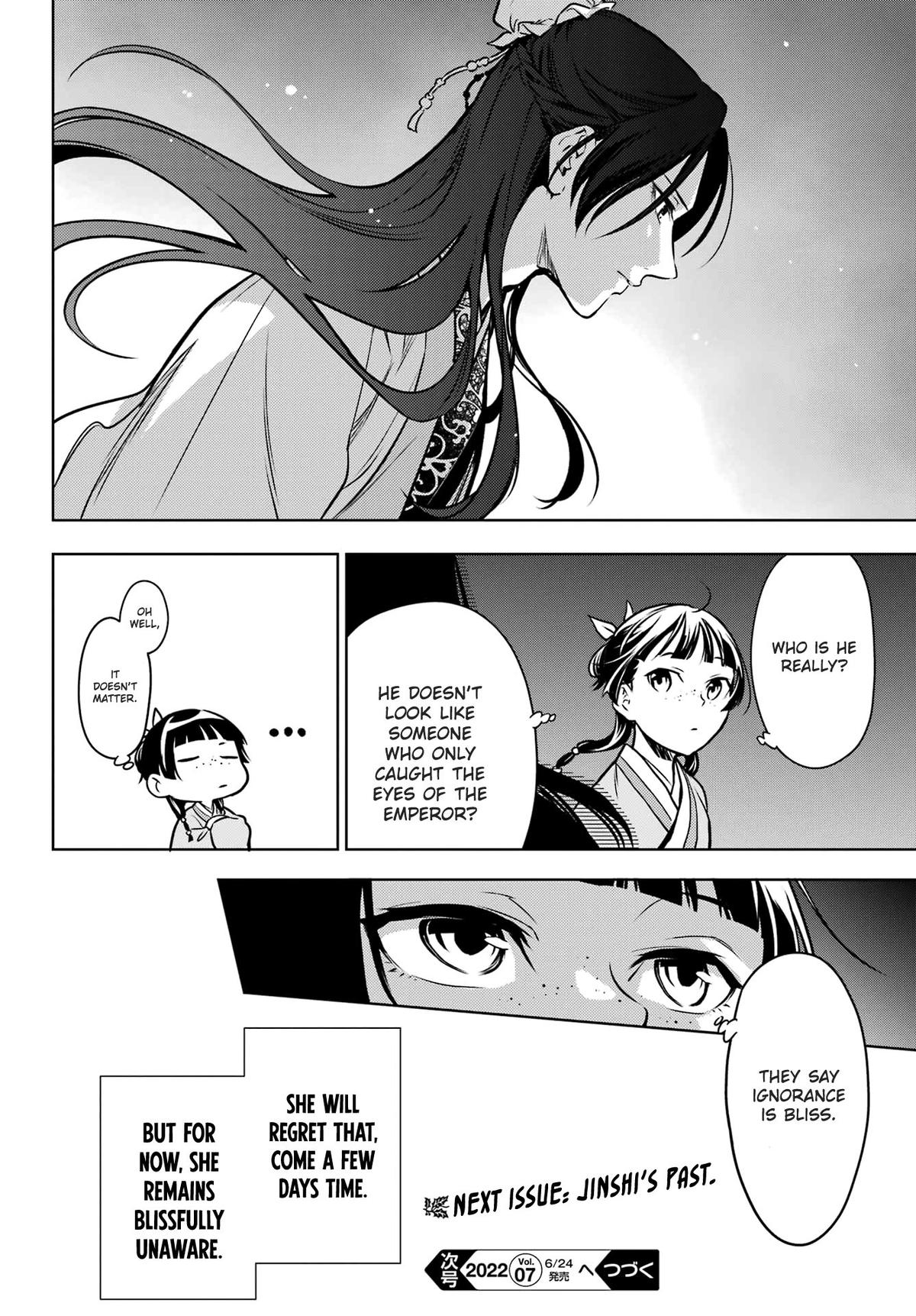 Kusuriya no Hitorigoto Chap 54 - Next Chap 55