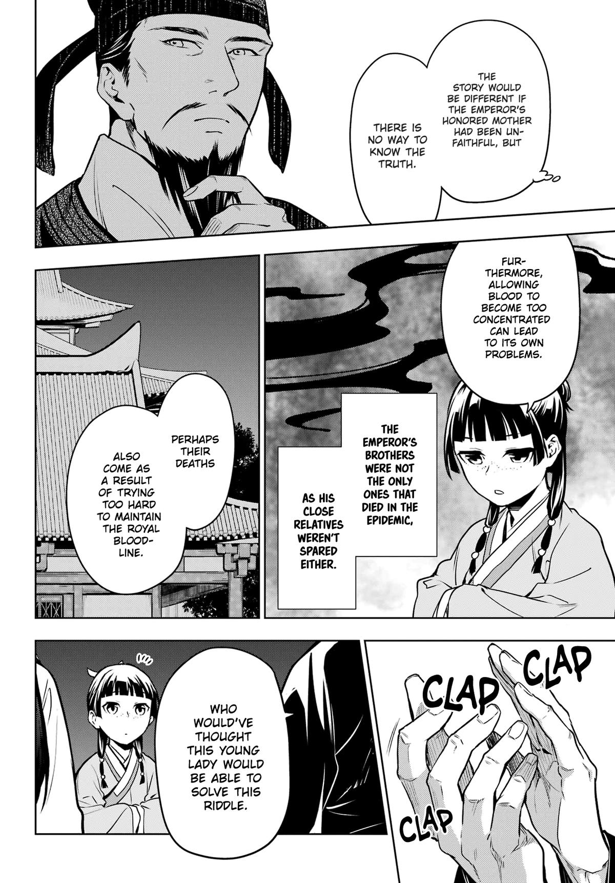 Kusuriya no Hitorigoto Chap 54 - Next Chap 55