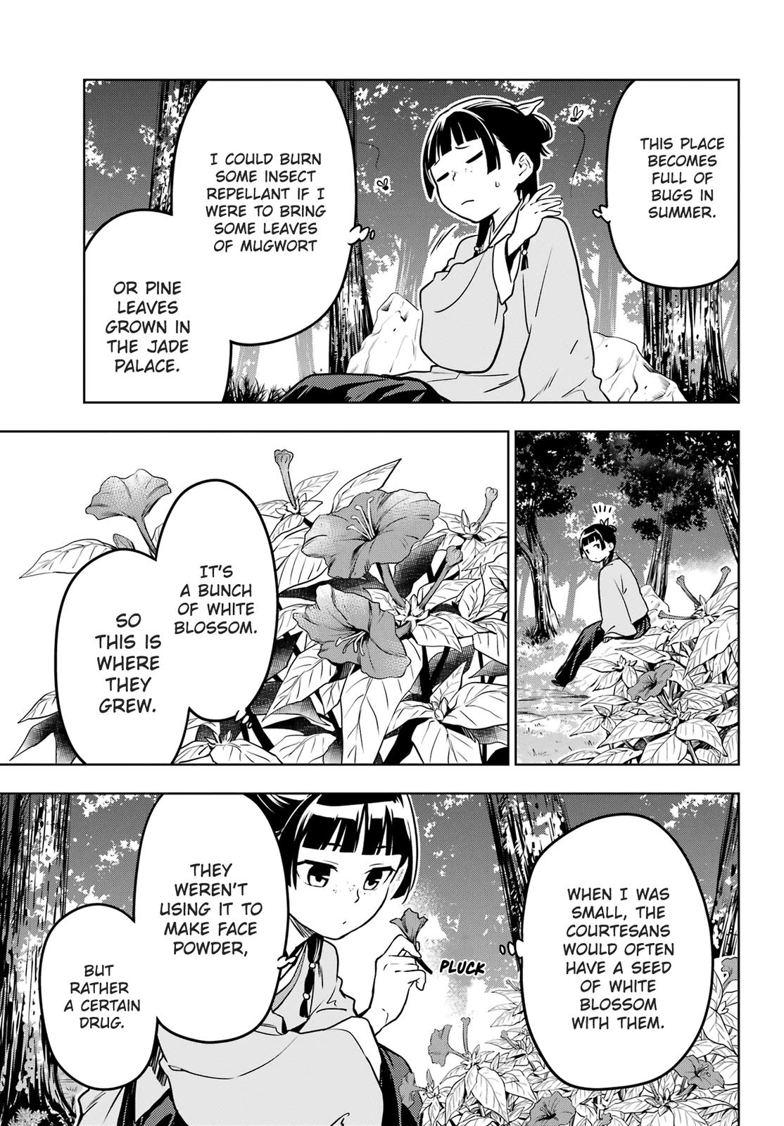 Kusuriya no Hitorigoto Chap 55 - Next Chap 56