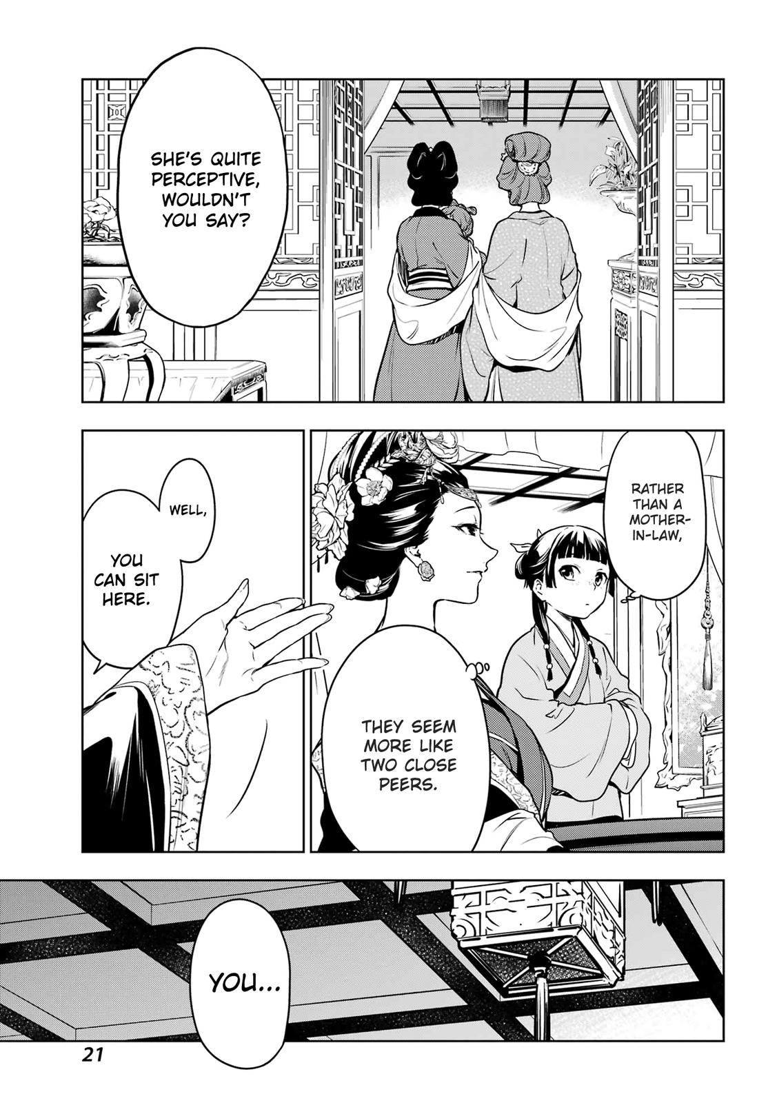Kusuriya no Hitorigoto Chap 55.2 - Next Chap 56.2