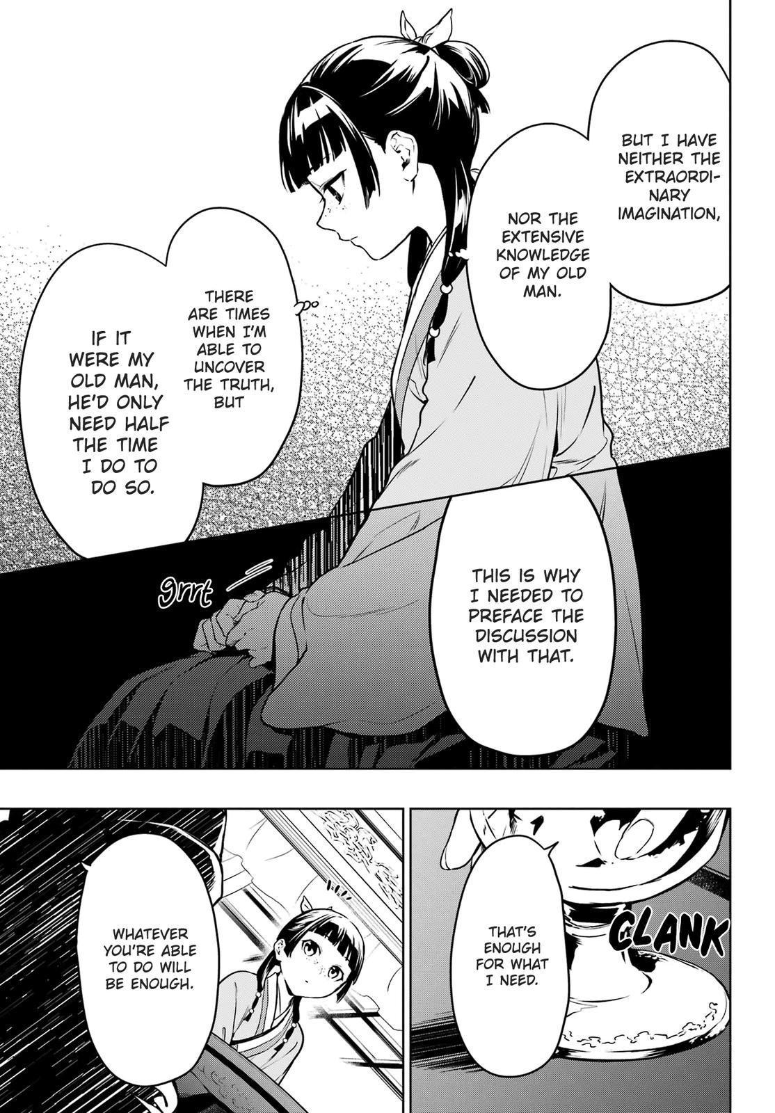 Kusuriya no Hitorigoto Chap 55.2 - Next Chap 56.2