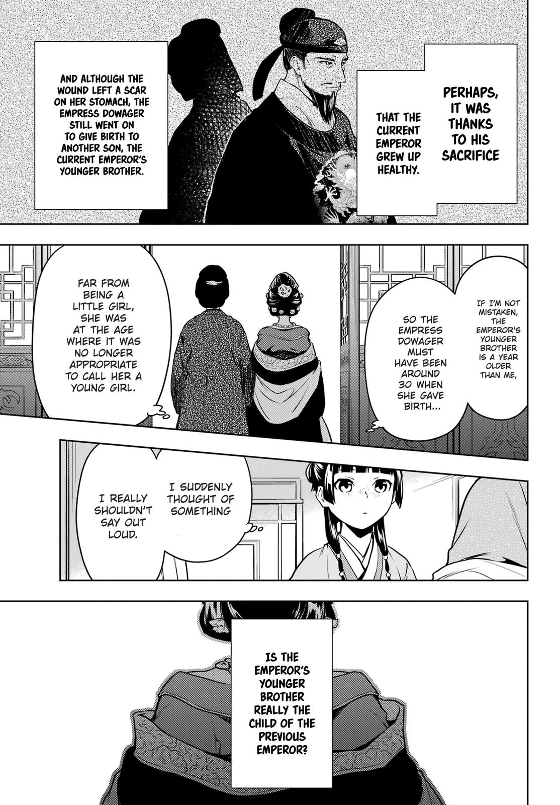 Kusuriya no Hitorigoto Chap 55.2 - Next Chap 56.2