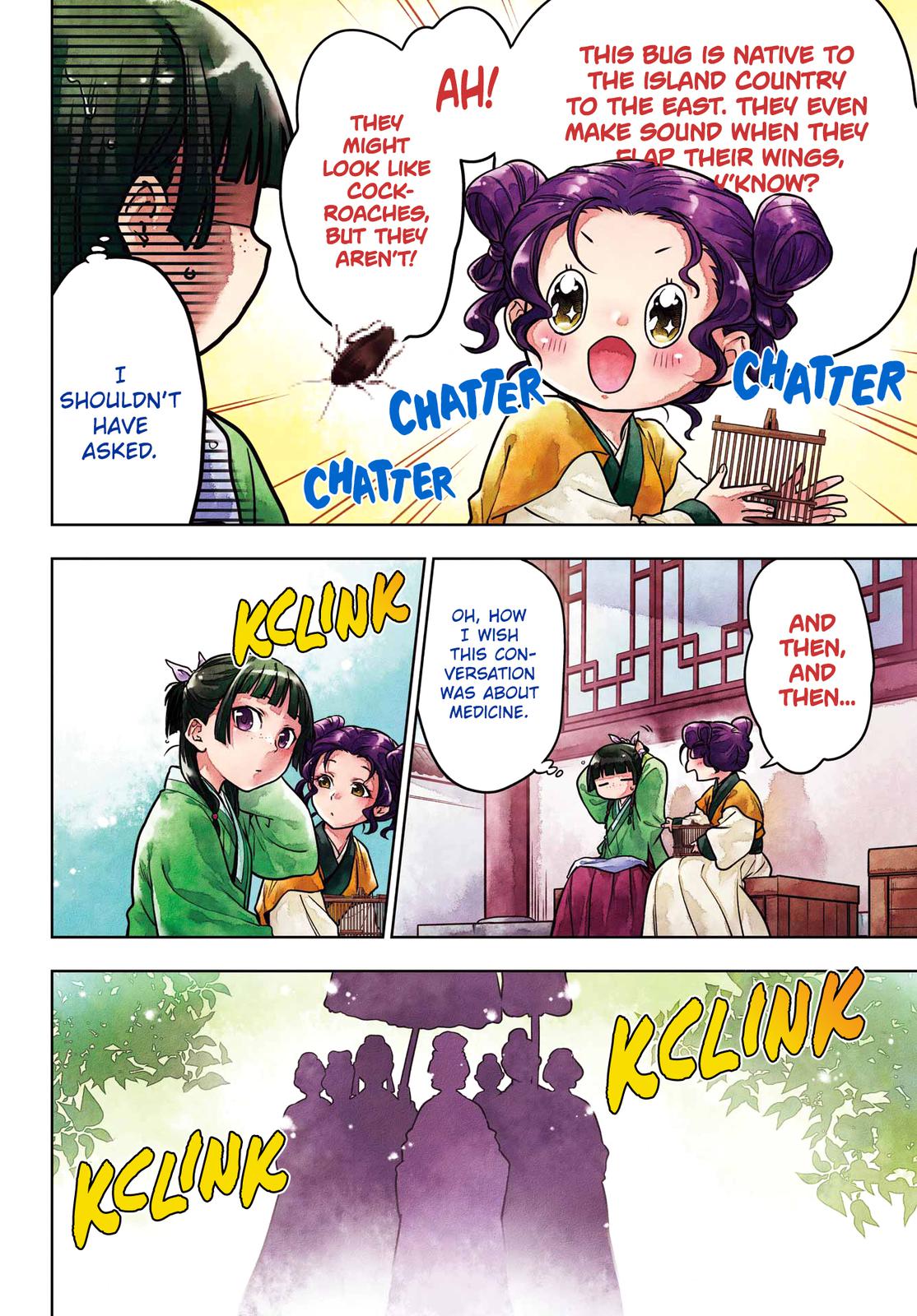Kusuriya no Hitorigoto Chap 55.2 - Next Chap 56.2