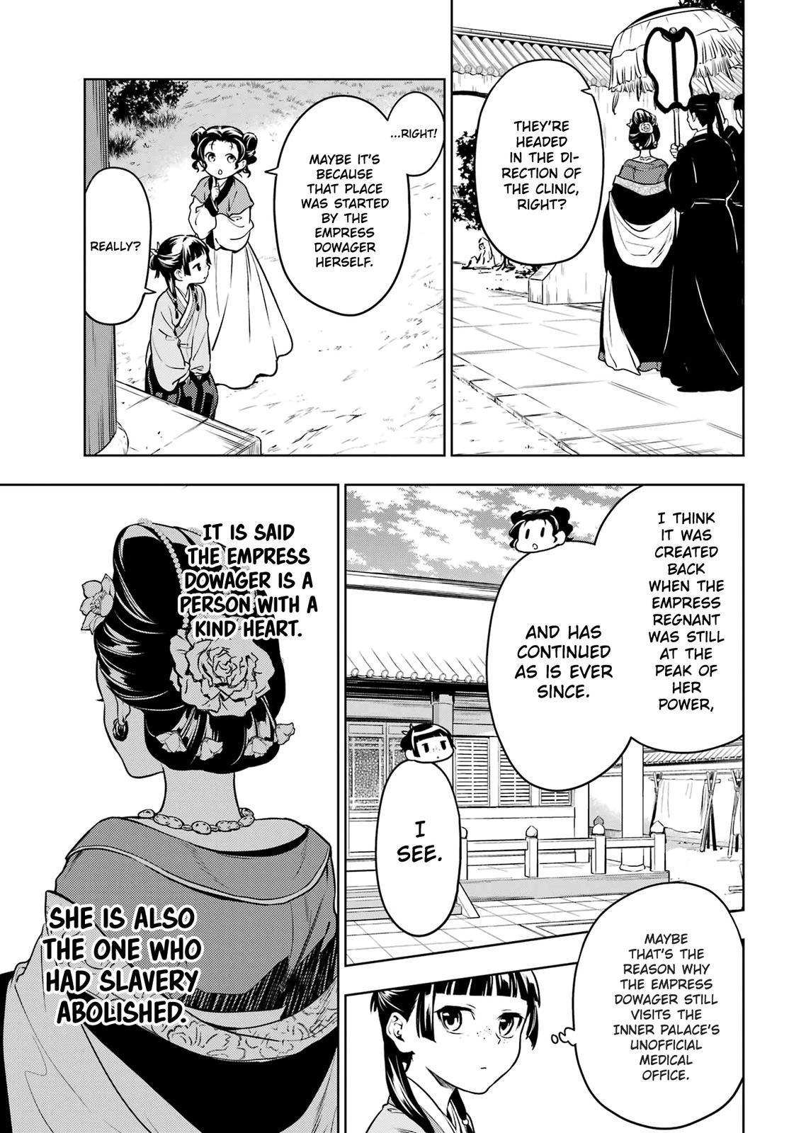 Kusuriya no Hitorigoto Chap 55.2 - Next Chap 56.2