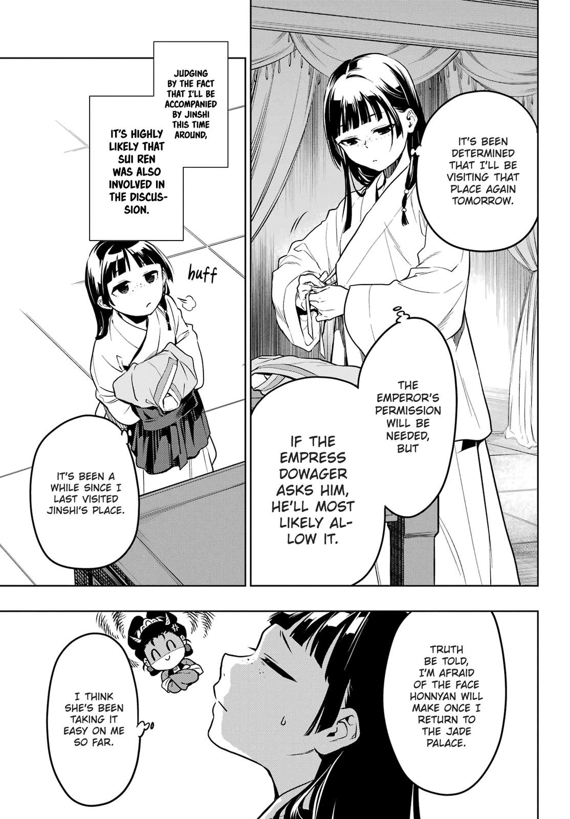 Kusuriya no Hitorigoto Chap 56 - Next Chap 57