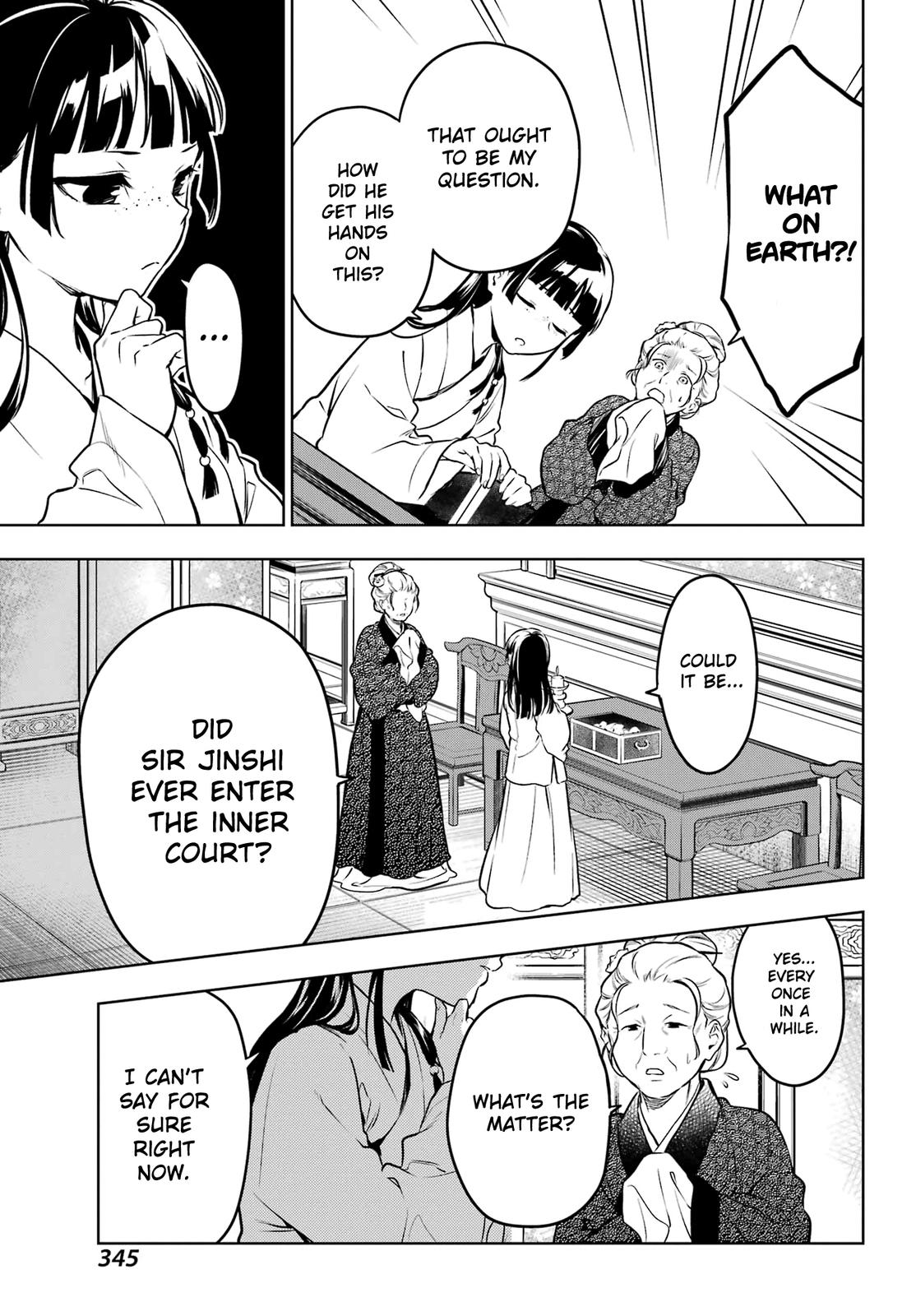 Kusuriya no Hitorigoto Chap 56 - Next Chap 57