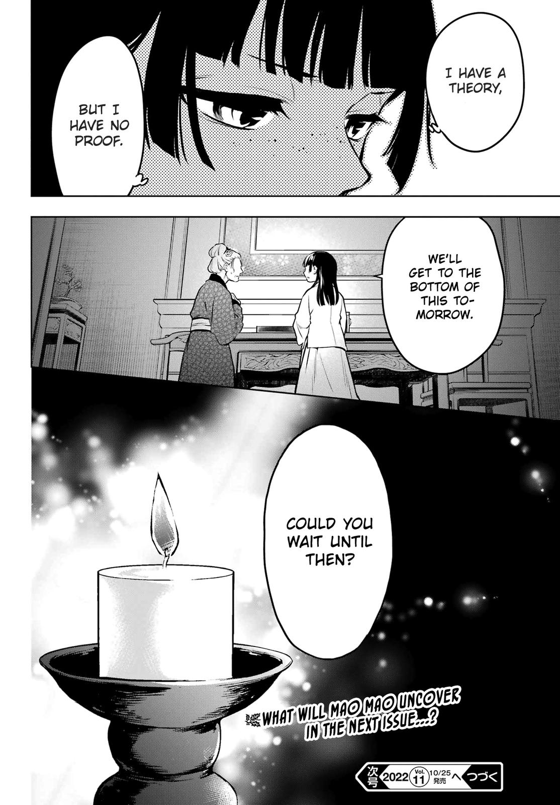 Kusuriya no Hitorigoto Chap 56 - Next Chap 57