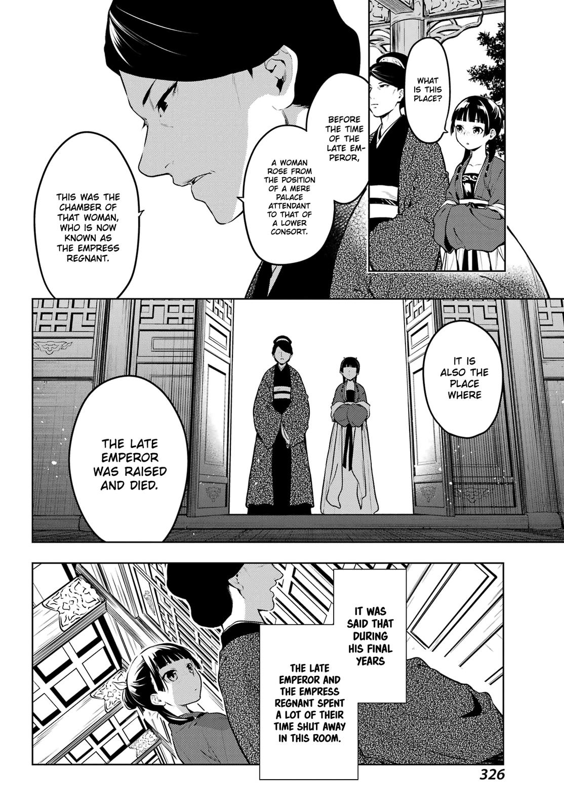 Kusuriya no Hitorigoto Chap 56 - Next Chap 57