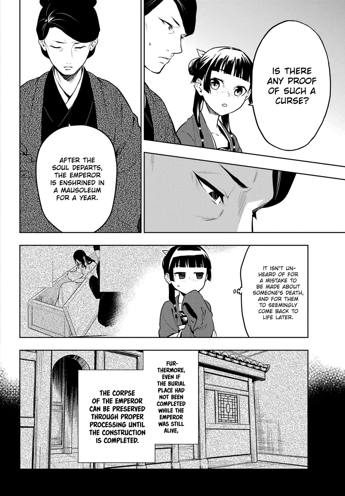 Kusuriya no Hitorigoto Chap 56 - Next Chap 57
