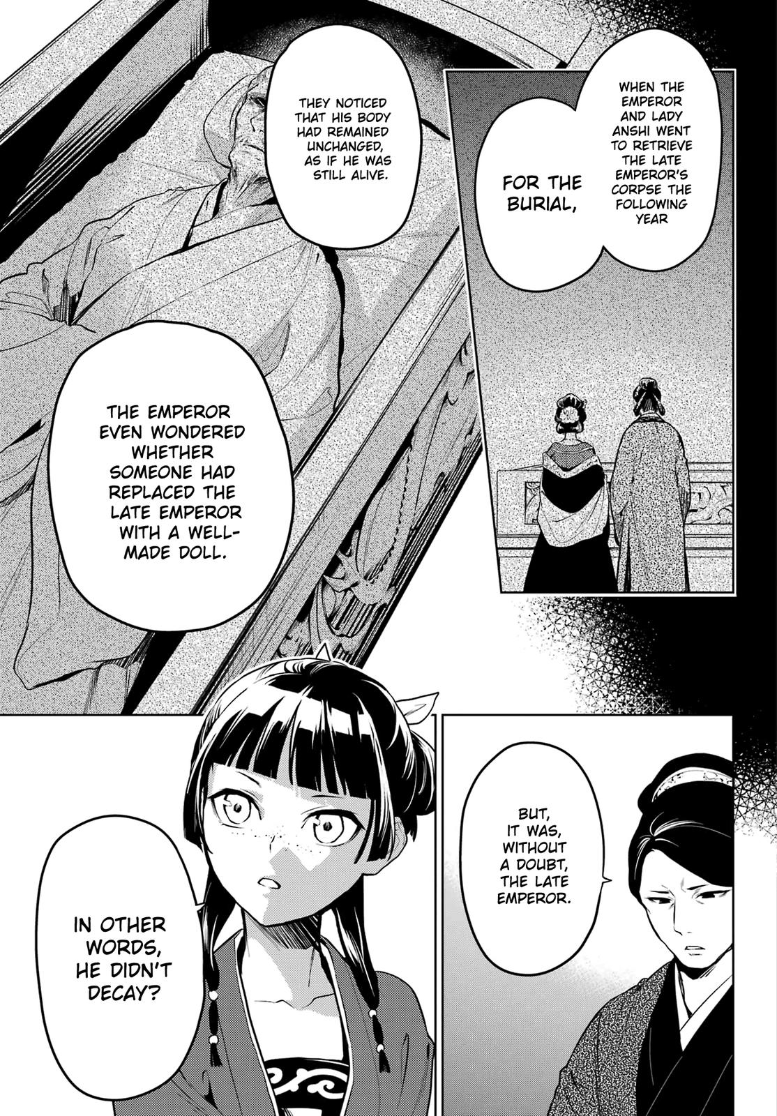 Kusuriya no Hitorigoto Chap 56 - Next Chap 57